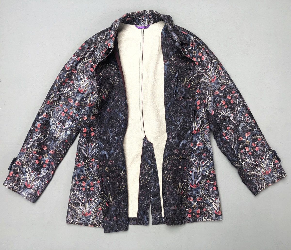 Paul Smith RARE Paul Smith Two Tone Full Print Floral Jacket Size US M / EU 48-50 / 2 - 1 Thumbnail