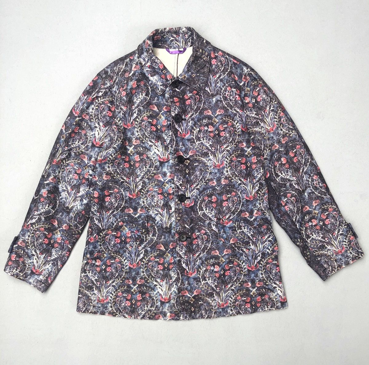 Paul Smith RARE Paul Smith Two Tone Full Print Floral Jacket Size US M / EU 48-50 / 2 - 2 Thumbnail