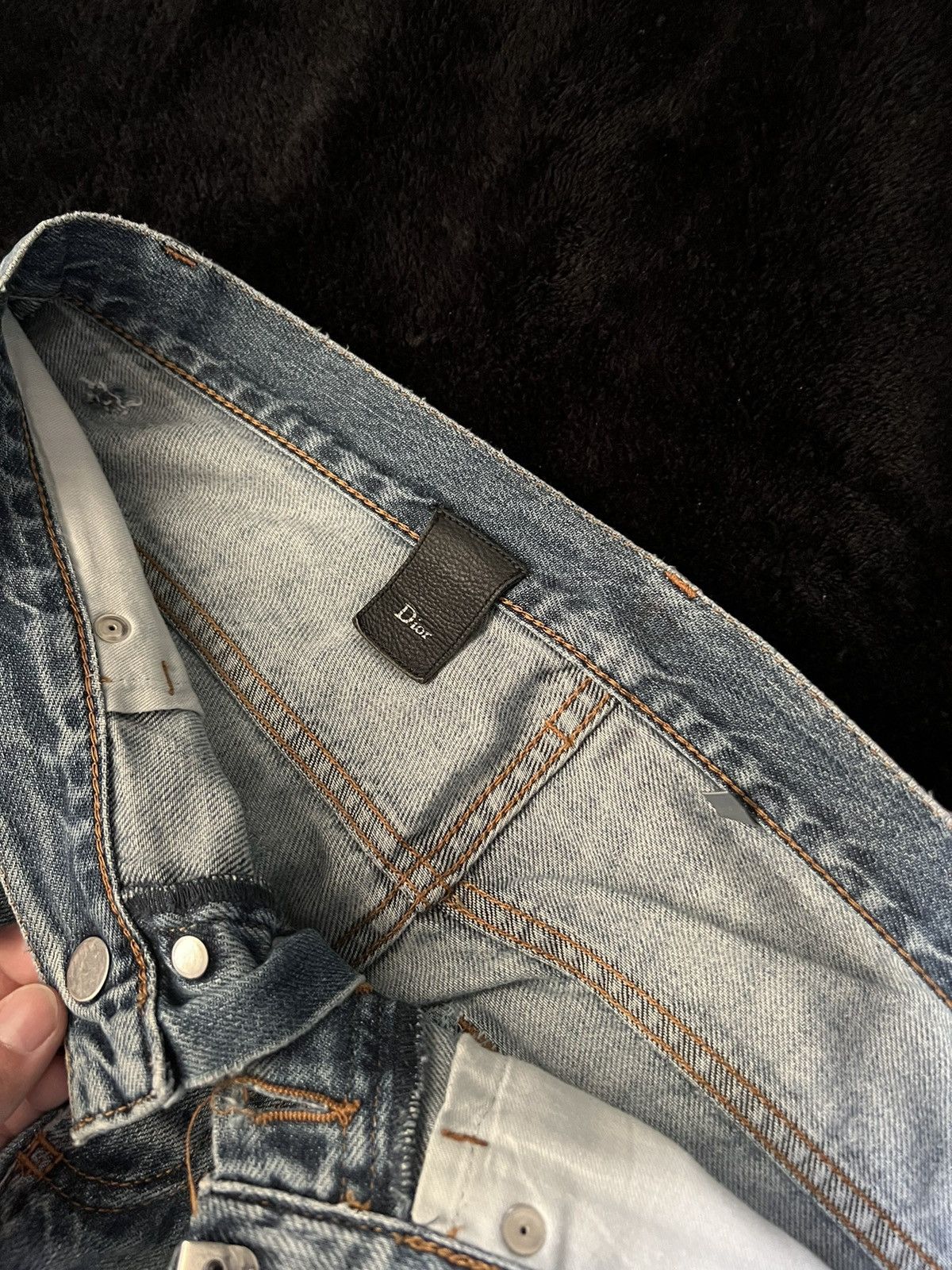 Dior × Hedi Slimane Dior denim Size US 30 / EU 46 - 4 Thumbnail