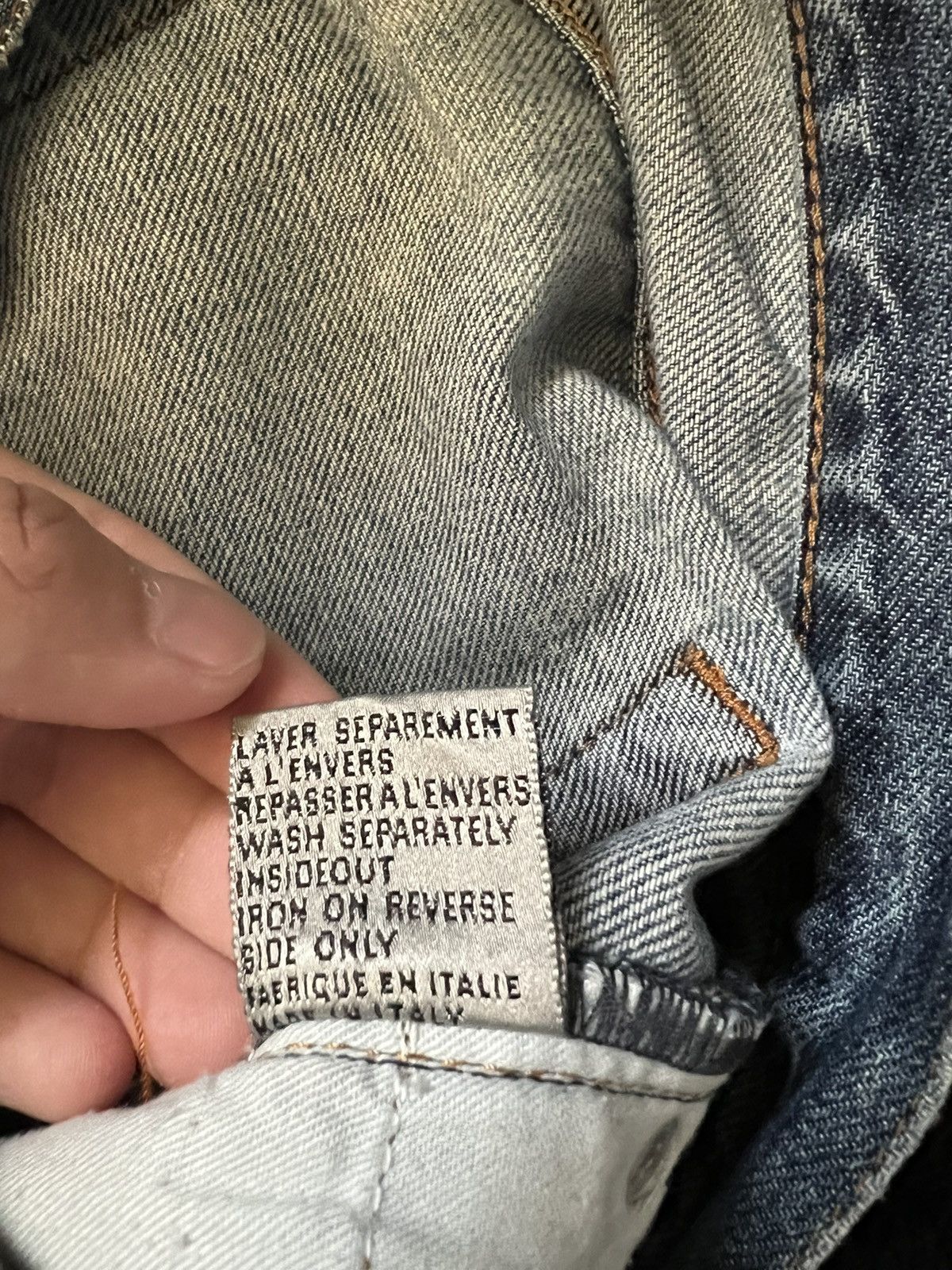 Dior × Hedi Slimane Dior denim Size US 30 / EU 46 - 6 Thumbnail