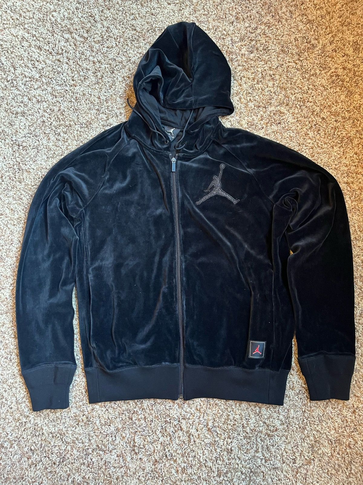 Jordan velour hoodie best sale