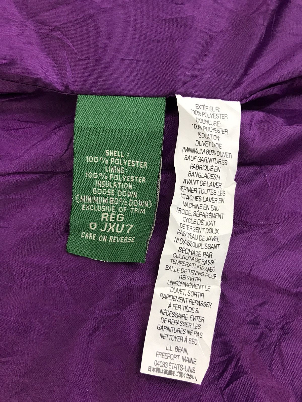 L.L. Bean × Vintage Vintage L.L Bean Puffer Quilted Light Jacket Zipper Style Size L / US 10 / IT 46 - 7 Thumbnail