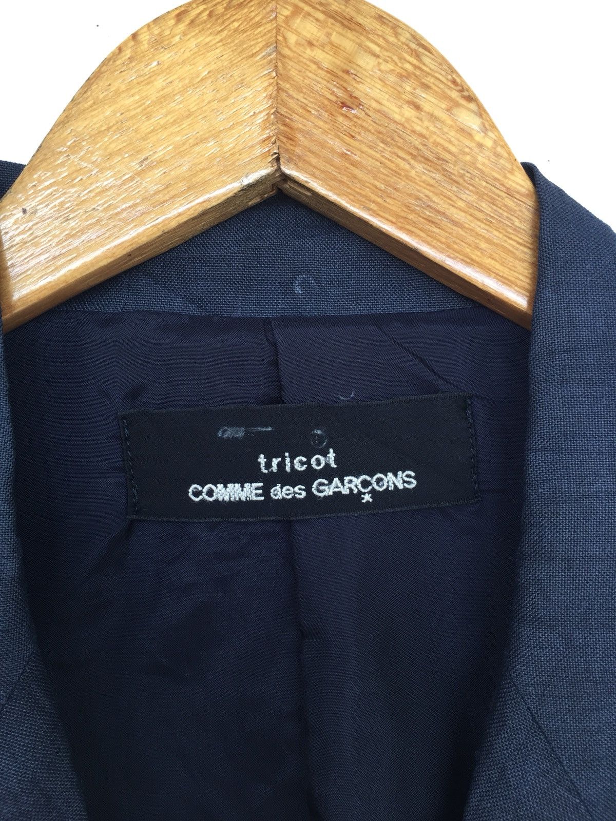 Comme des Garcons 90s CDG Tricot Rei Kawakubo Ramie Coat Jacket Size US L / EU 52-54 / 3 - 5 Thumbnail