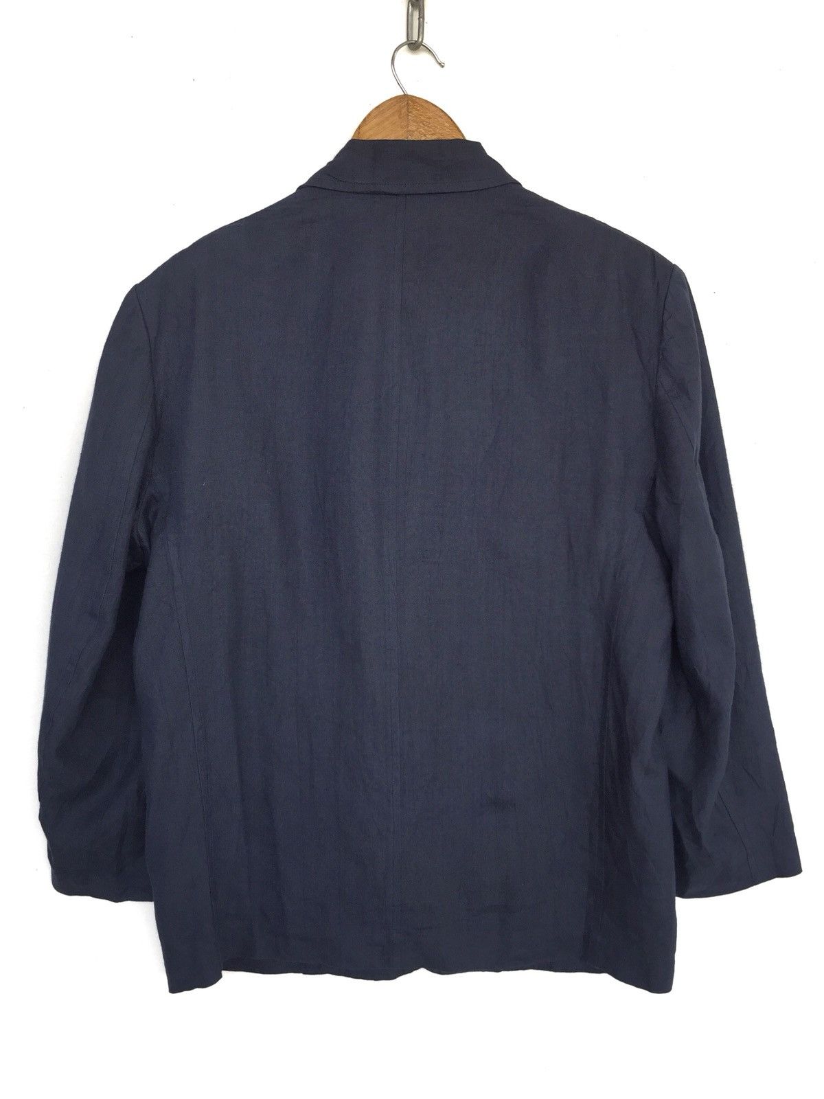 Comme des Garcons 90s CDG Tricot Rei Kawakubo Ramie Coat Jacket Size US L / EU 52-54 / 3 - 4 Thumbnail