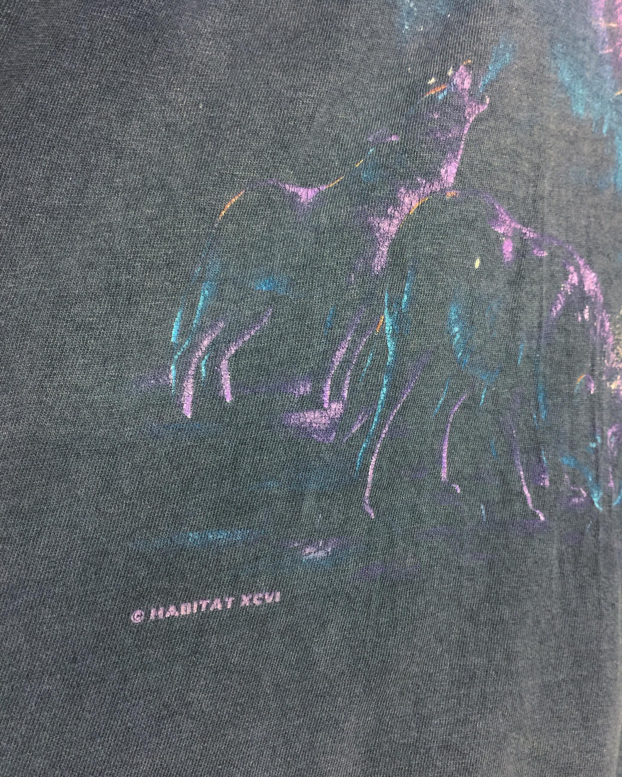 Habitat Vintage 90s Habitat Wolfpack Carlsbad Caverns Oversize Tees Size US XXL / EU 58 / 5 - 5 Thumbnail