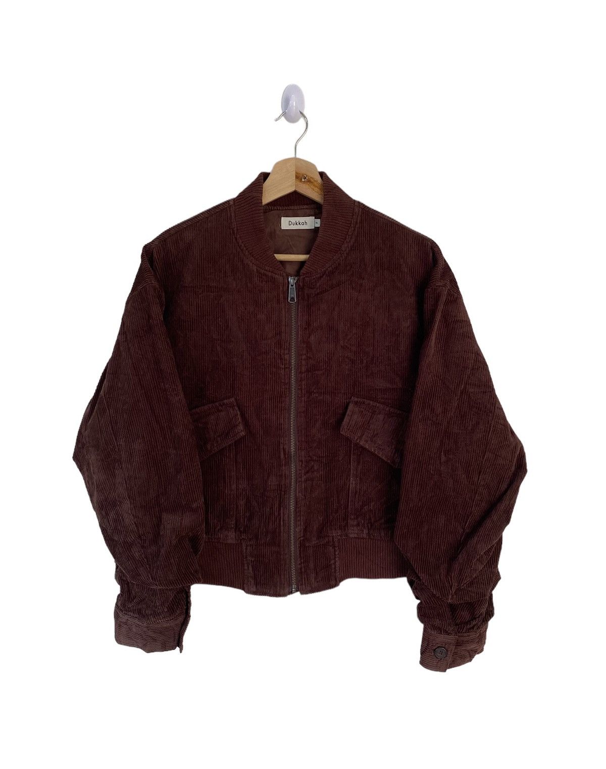 Designer × Issey Miyake × Japanese Brand JAPANESE DESIGNER CROPPED CORDUROY BOMBER JACKET Size US M / EU 48-50 / 2 - 5 Thumbnail