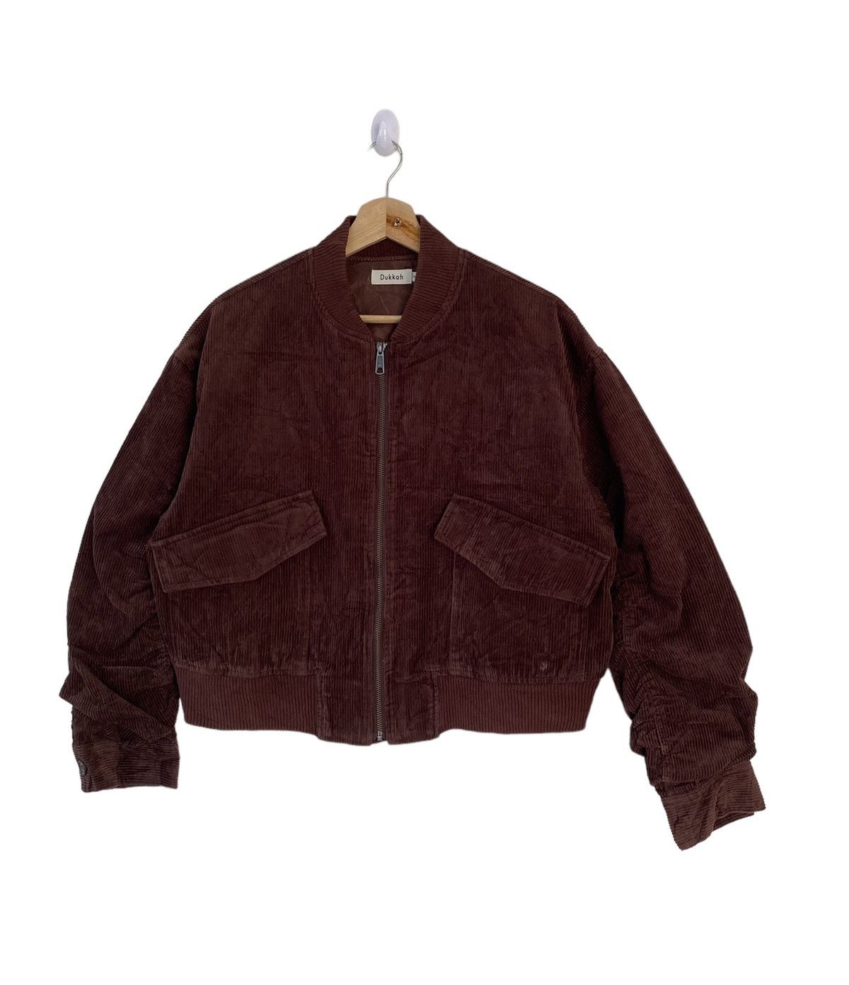 Designer × Issey Miyake × Japanese Brand JAPANESE DESIGNER CROPPED CORDUROY BOMBER JACKET Size US M / EU 48-50 / 2 - 2 Thumbnail