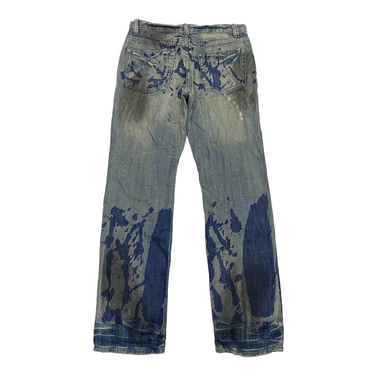 Hysteric Glamour × If Six Was Nine TAKEO KIKUCHI ARCHIVE SUPER RARE DESIGN DENIM VINTAGE PANTS Size US 32 / EU 48 - 2 Thumbnail