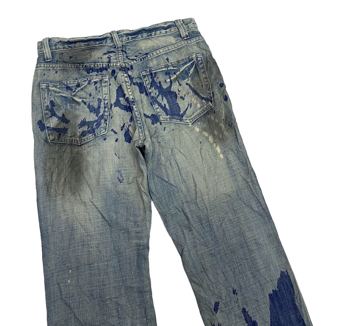 Hysteric Glamour × If Six Was Nine TAKEO KIKUCHI ARCHIVE SUPER RARE DESIGN DENIM VINTAGE PANTS Size US 32 / EU 48 - 5 Thumbnail
