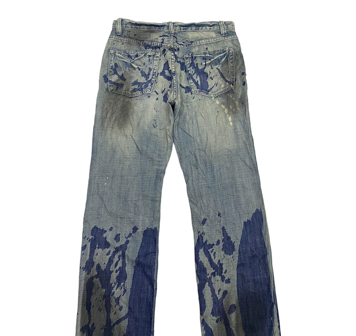 Hysteric Glamour × If Six Was Nine TAKEO KIKUCHI ARCHIVE SUPER RARE DESIGN DENIM VINTAGE PANTS Size US 32 / EU 48 - 6 Thumbnail