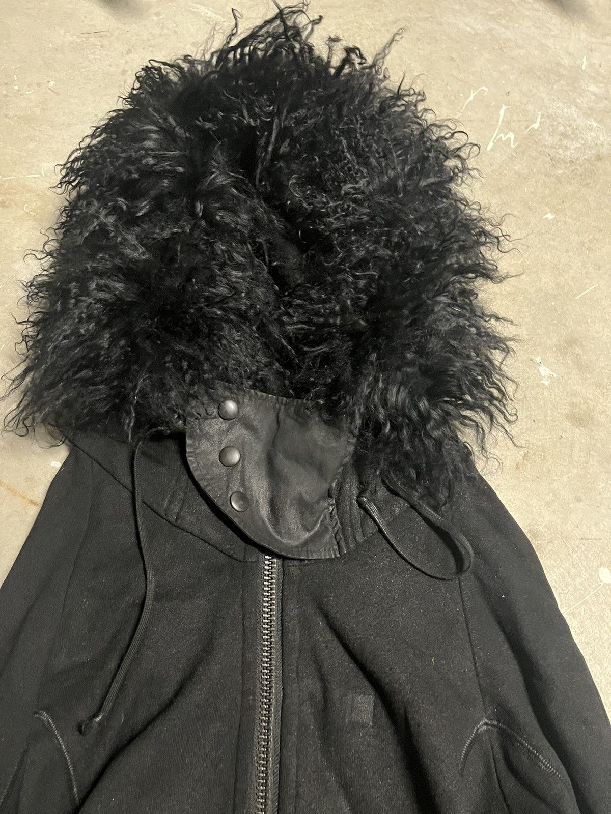 If Six Was Nine × Le Grande Bleu (L.G.B.) LGB fur hoodie If Six Was Nine × Le Grande Bleu (L.G.B.) LGB fur hoodie