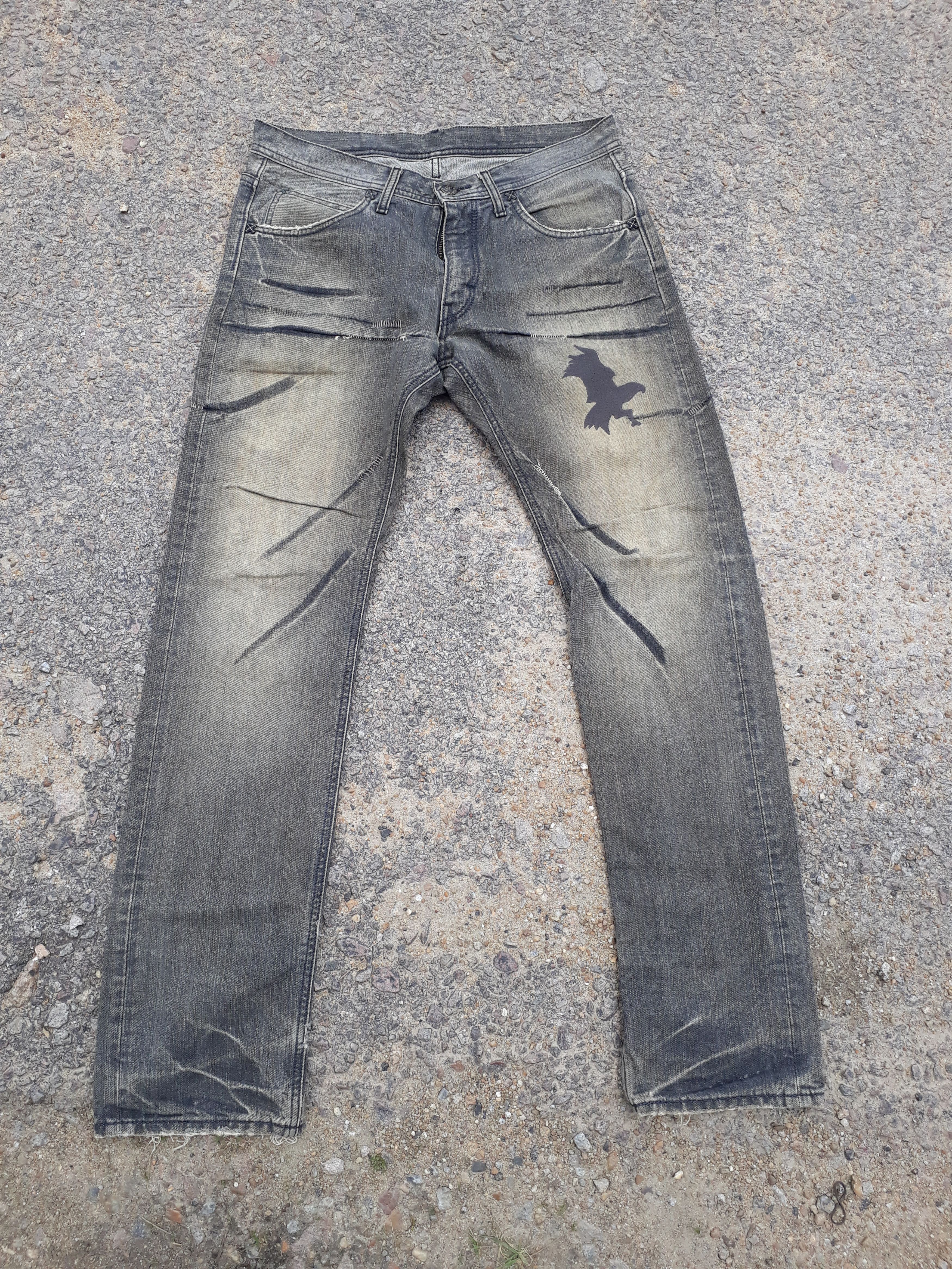 image of Distressed Denim x Lee Denim, Men's (Size 34)