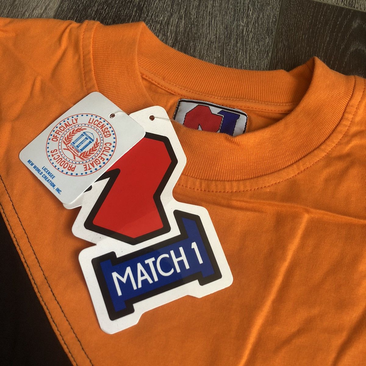 Vintage New Vintage 1990s University of Miami Match1 Longsleeve Tee Size US XL / EU 56 / 4 - 3 Thumbnail