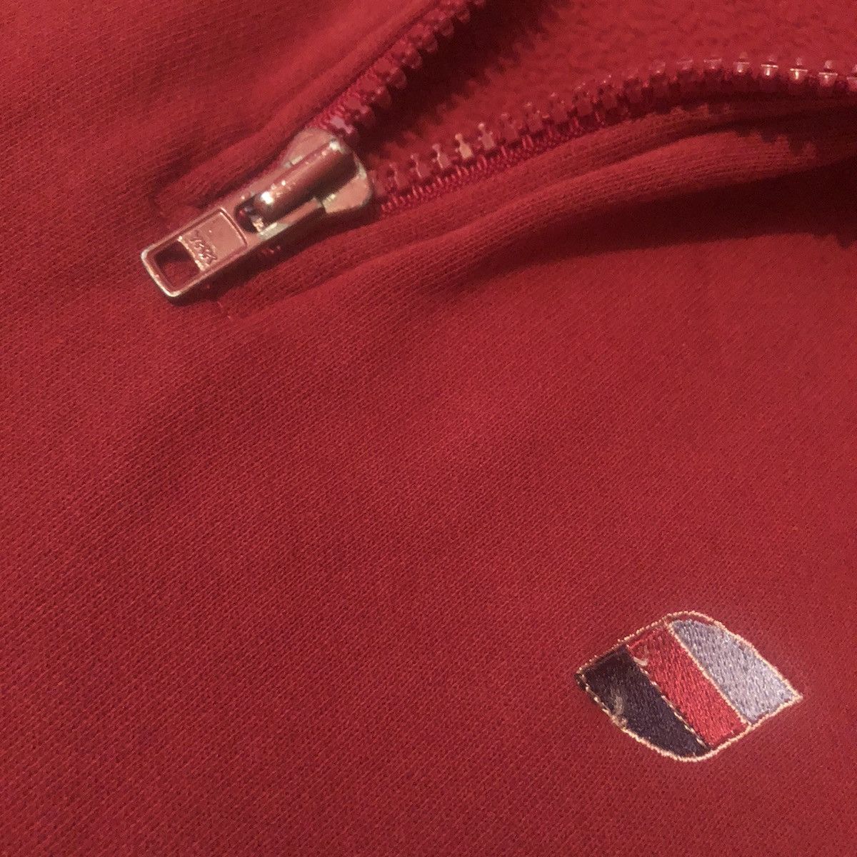 Stussy Rare Vintage 1990s Stussy Quarter Zip Logo Sweatshirt Jacket Size US L / EU 52-54 / 3 - 7 Thumbnail