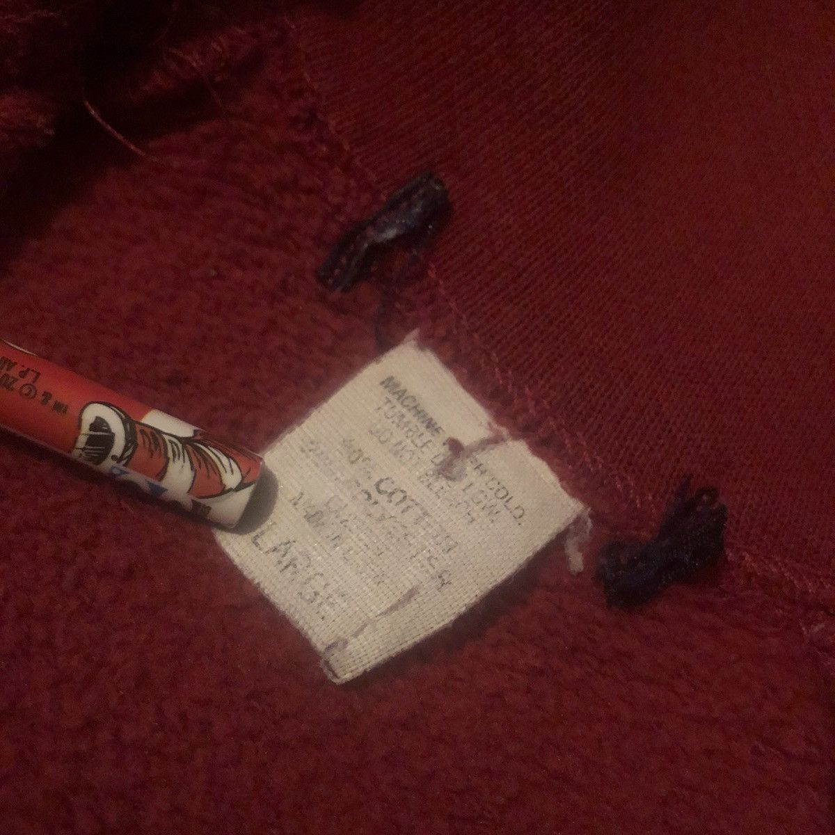 Stussy Rare Vintage 1990s Stussy Quarter Zip Logo Sweatshirt Jacket Size US L / EU 52-54 / 3 - 10 Thumbnail