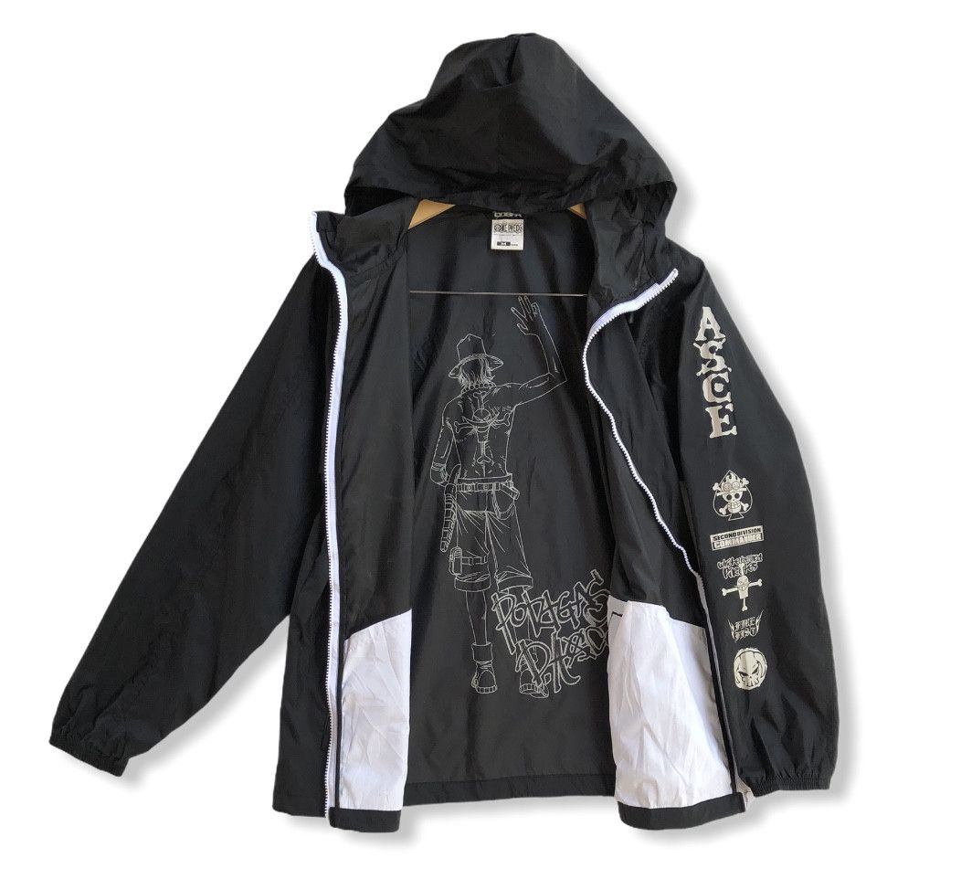 Japanese Brand × One Piece × Vintage RARE VINTAGE COSPA ONE PIECE PORTGAS WINDBREAKER Size US M / EU 48-50 / 2 - 1 Thumbnail