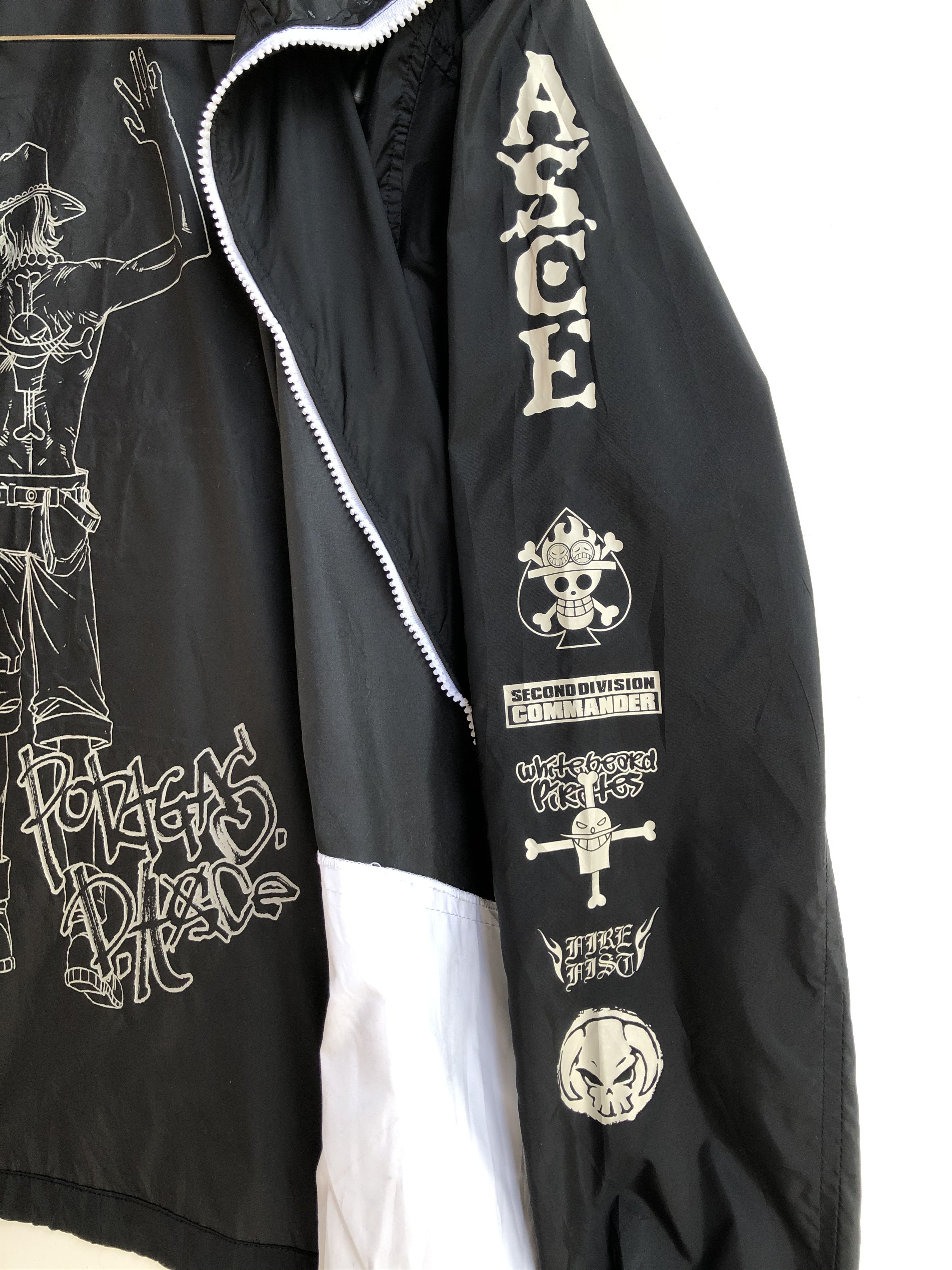 Japanese Brand × One Piece × Vintage RARE VINTAGE COSPA ONE PIECE PORTGAS WINDBREAKER Size US M / EU 48-50 / 2 - 5 Thumbnail