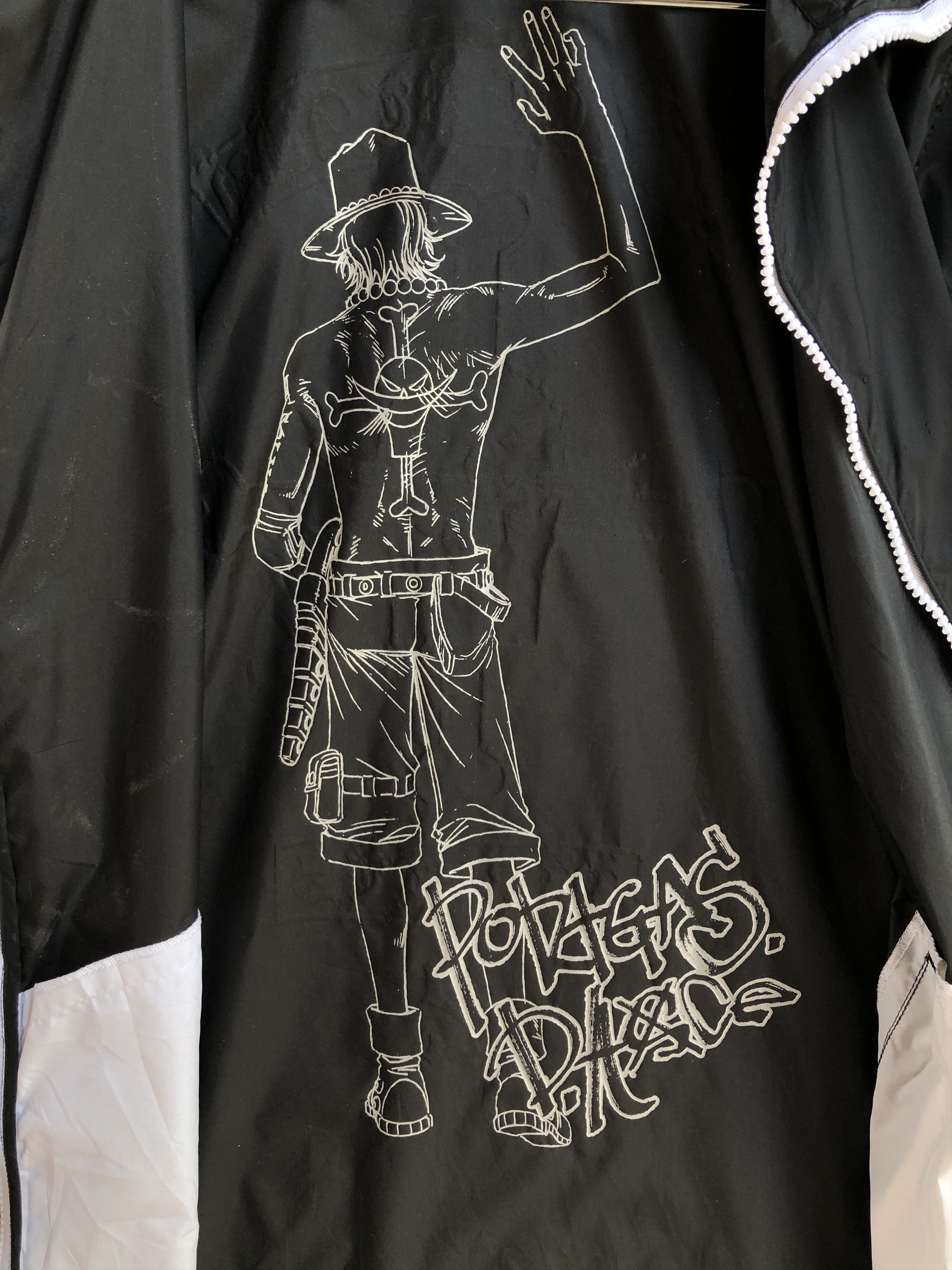Japanese Brand × One Piece × Vintage RARE VINTAGE COSPA ONE PIECE PORTGAS WINDBREAKER Size US M / EU 48-50 / 2 - 4 Thumbnail