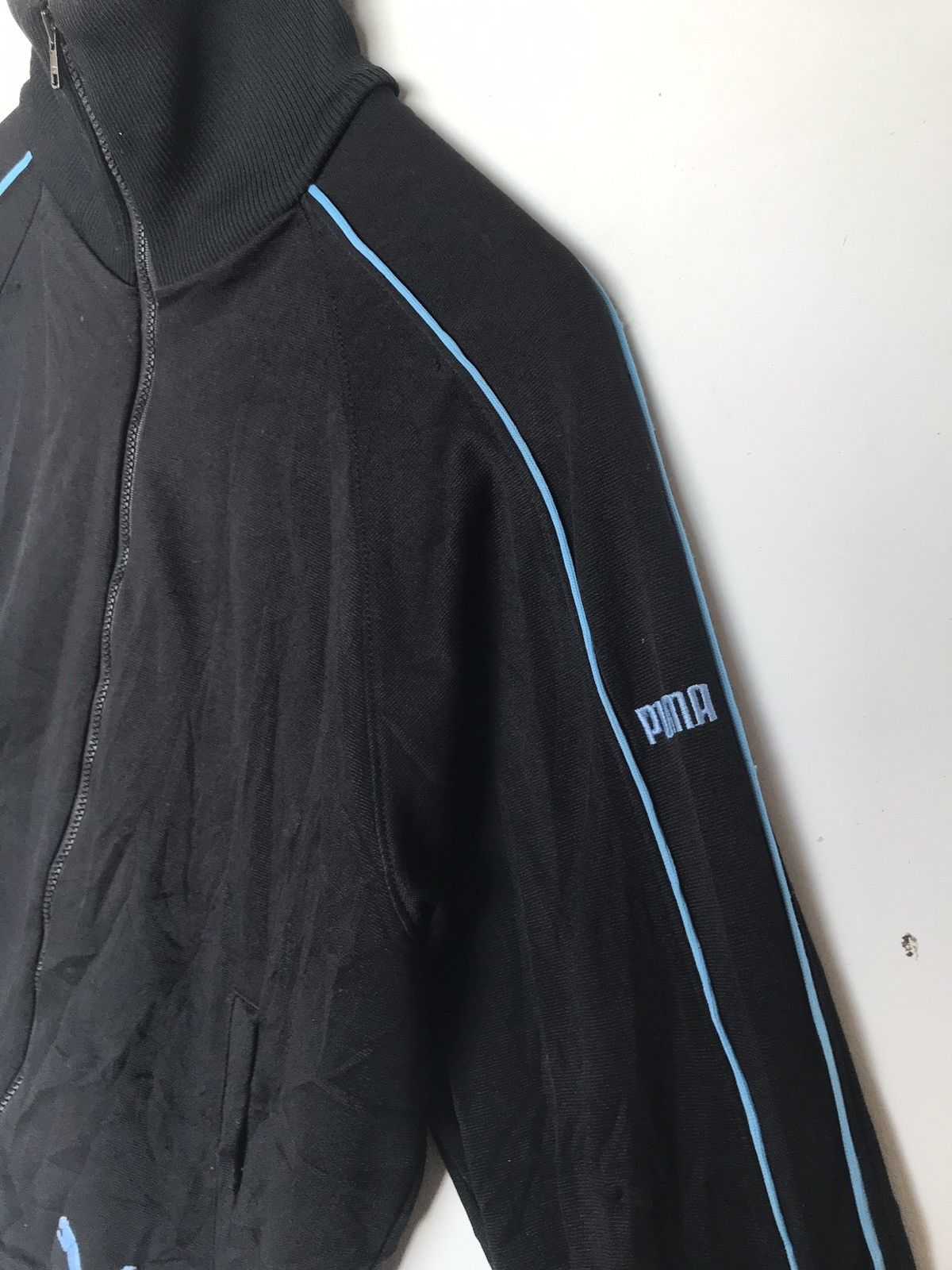 Puma × Vintage Vintage 80s Puma Sweater Full Zipper Jacket Tracktop Size US M / EU 48-50 / 2 - 5 Thumbnail