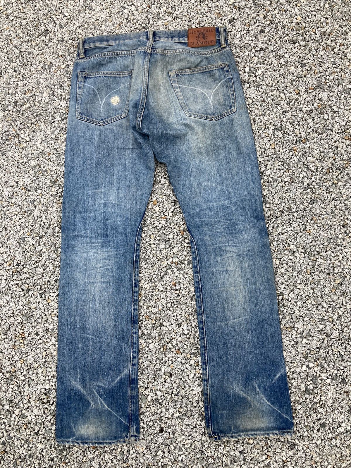 Hysteric Glamour × Seditionaries DISTRESSED HYSTERIC GLAMOUR SELVEGDE JEANS Size US 29 - 7 Thumbnail