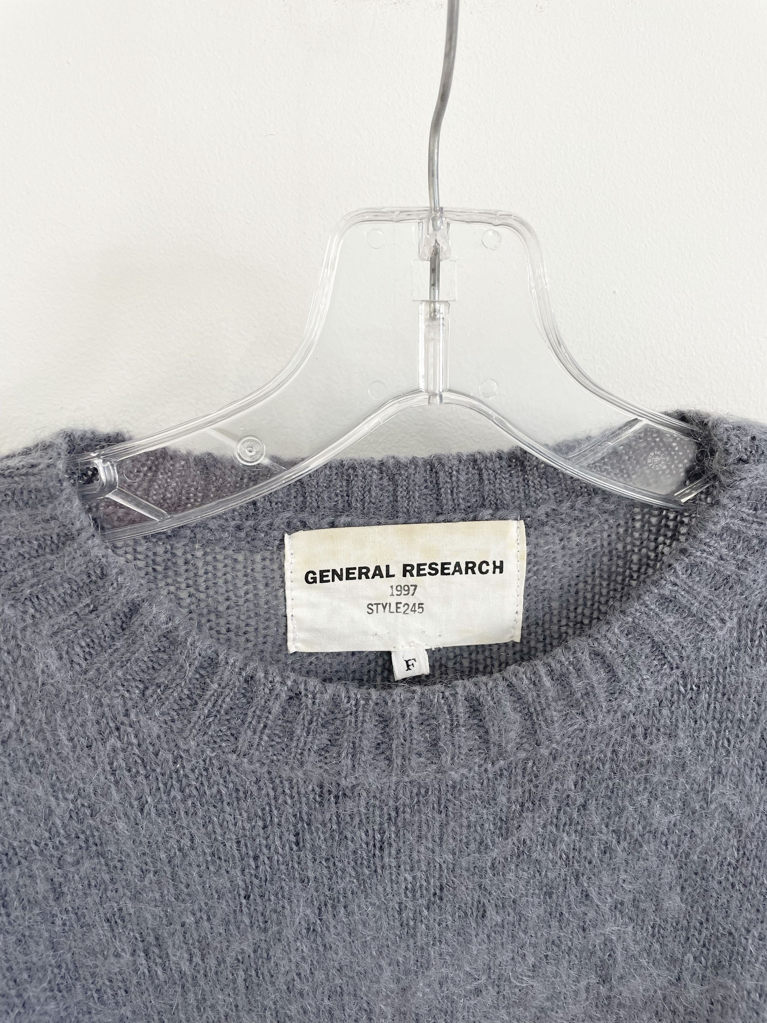 General Research 1997 Mohair Sweater Size US L / EU 52-54 / 3 - 3 Thumbnail