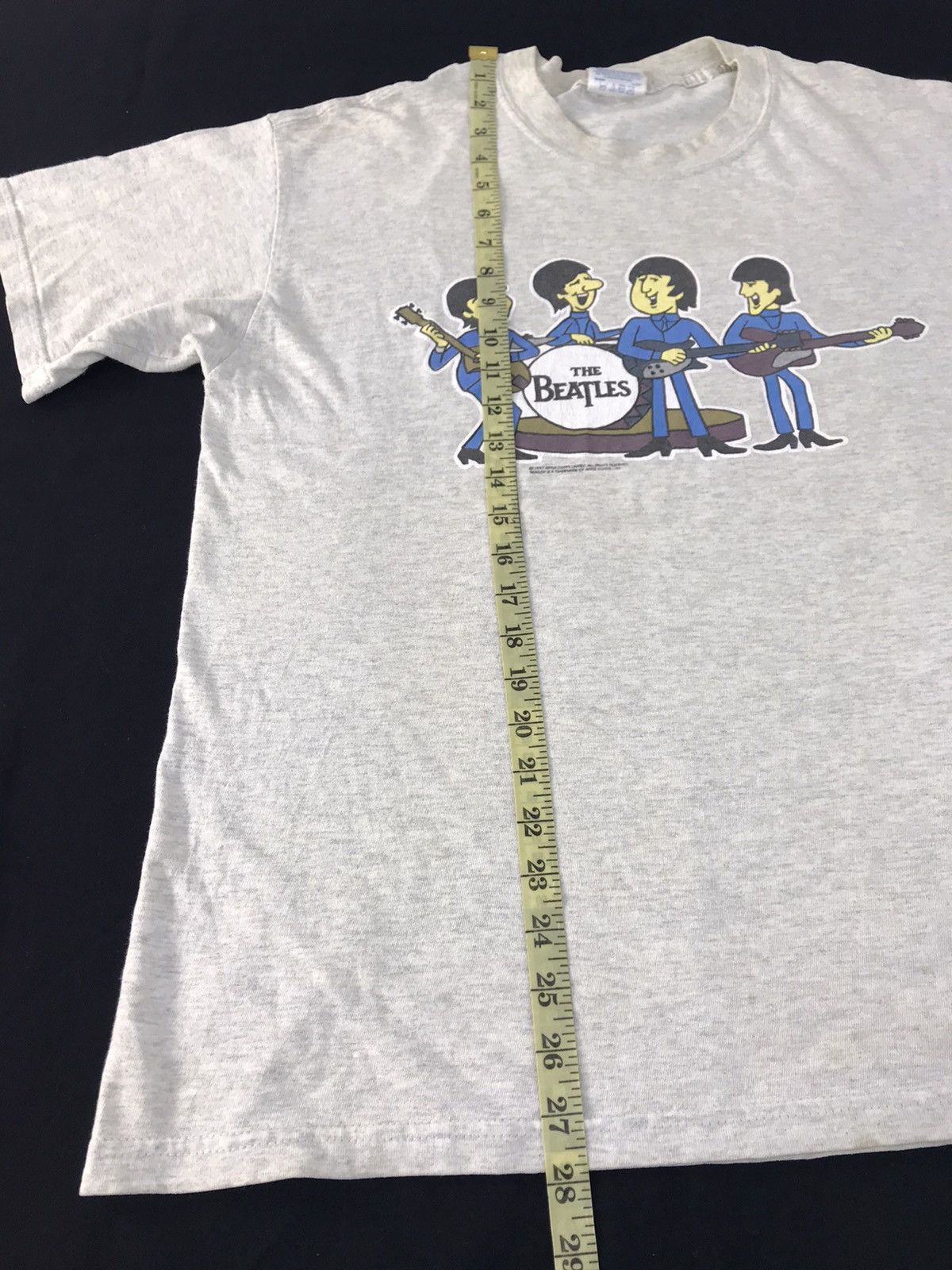Band Tees Vintage 90s The Beatles English Rock Cartoon Tee Size US L / EU 52-54 / 3 - 10 Thumbnail