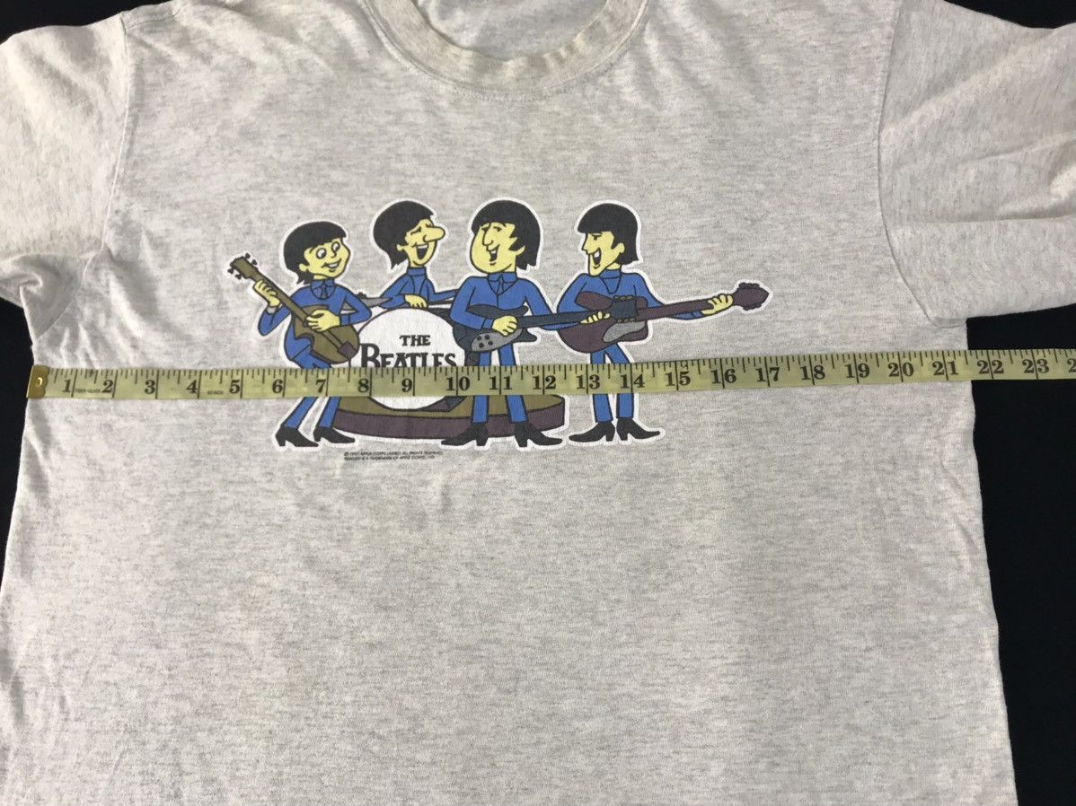 Band Tees Vintage 90s The Beatles English Rock Cartoon Tee Size US L / EU 52-54 / 3 - 9 Thumbnail