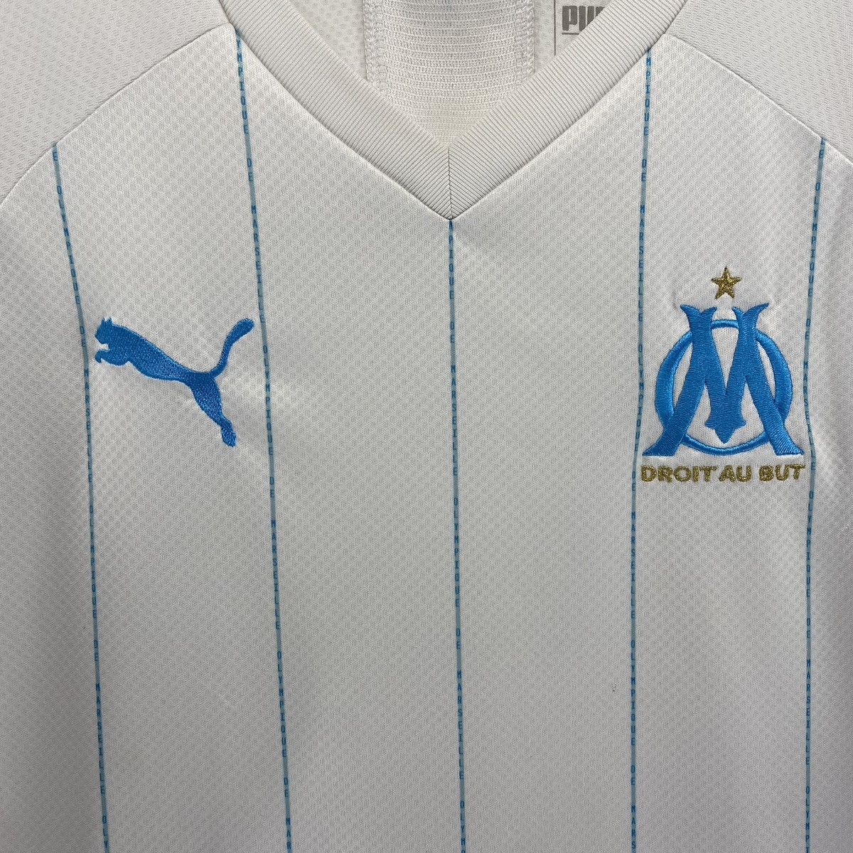 Puma Olympique Marseille 2019 2920 Home Shirt Soccer Football Kit Size US S / EU 44-46 / 1 - 3 Thumbnail