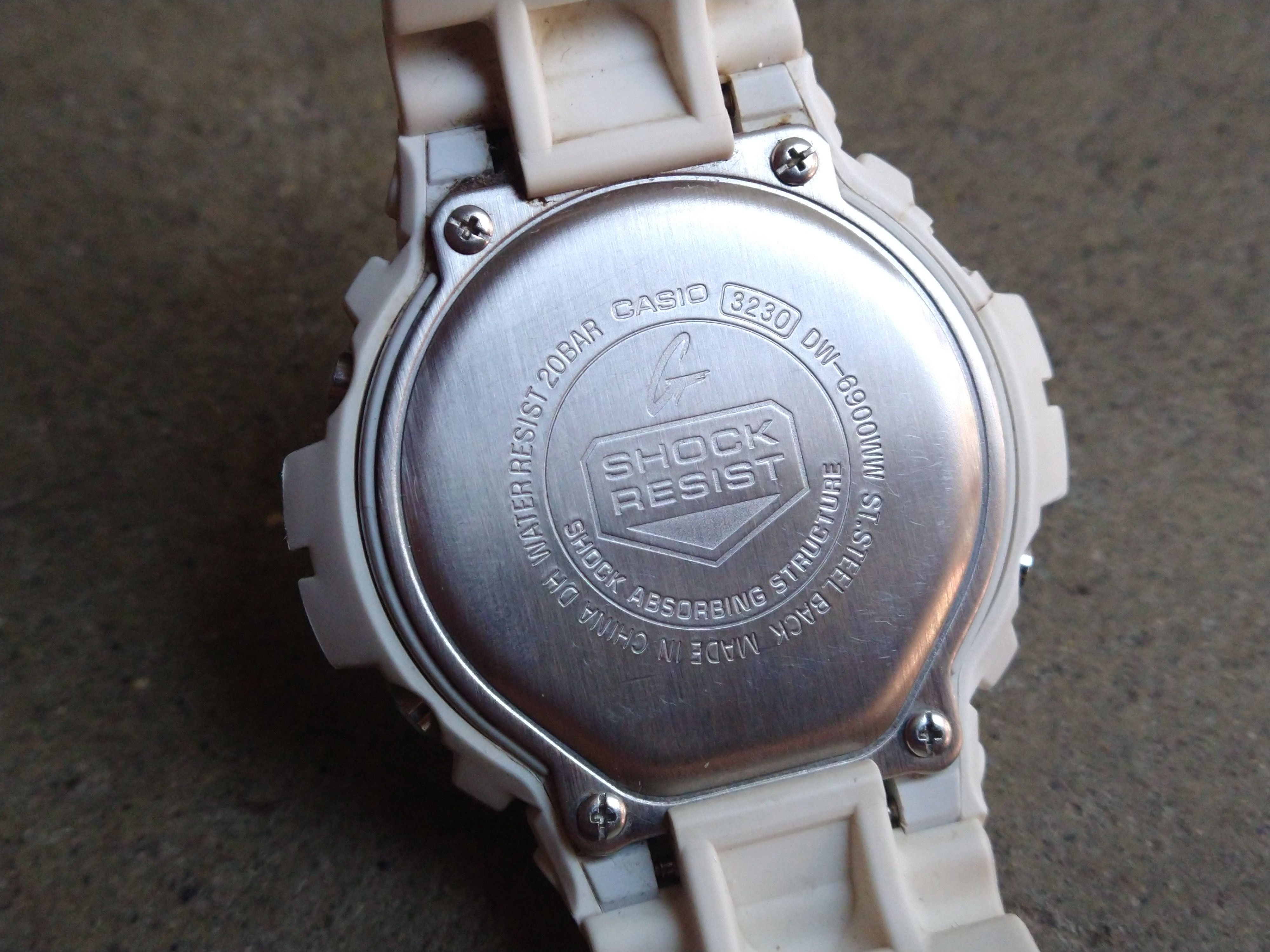 Casio × G Shock Casio G-Shock DW-6900WW White Wristwatch Rubber Whiteout Size ONE SIZE - 13 Thumbnail