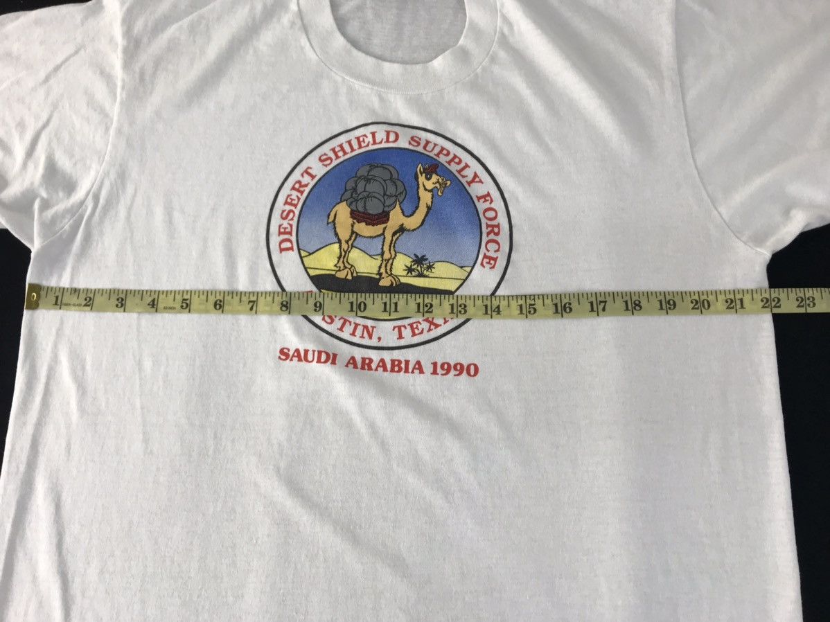 Vintage 90s Desert Shield Supply Force Austin Ops Saudi Arabia Size US L / EU 52-54 / 3 - 7 Thumbnail