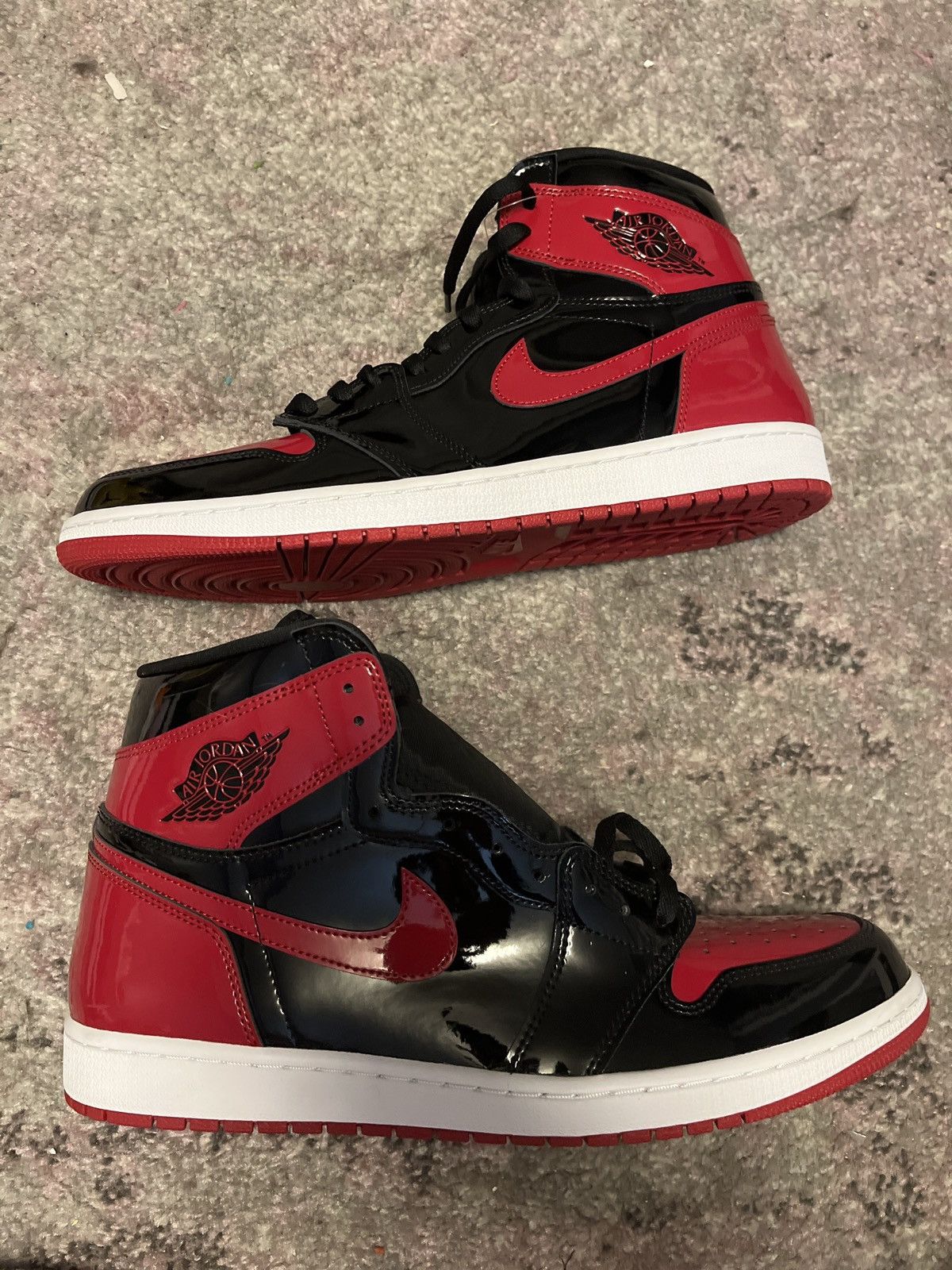 Jordan Brand jordan 1 retro high og patent bred Size US 15 / EU 48 - 6 Thumbnail