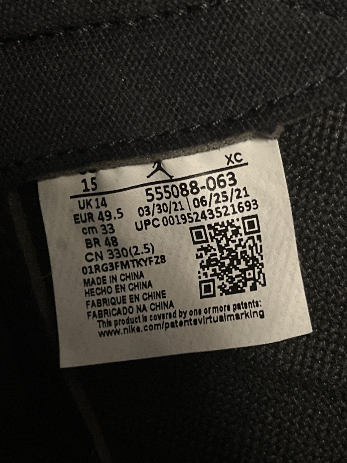 Jordan Brand jordan 1 retro high og patent bred Size US 15 / EU 48 - 4 Thumbnail