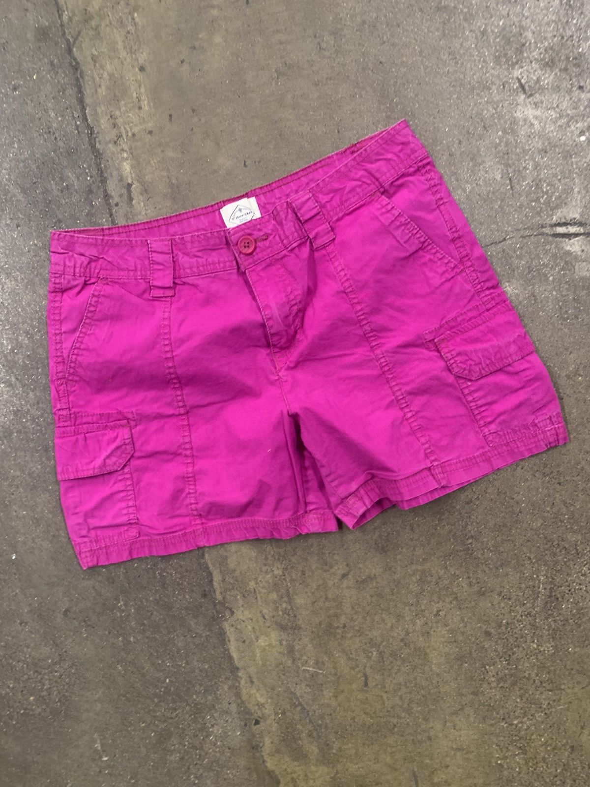 Vintage Vintage Bright Pink Barbie Cargo Shorts Size US 31 - 1 Thumbnail