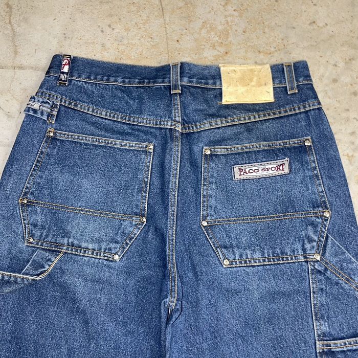 Vintage Crazy Y2k Jnco Style Baggy Jorts Skater Wide Jeans Shorts Grailed 8005