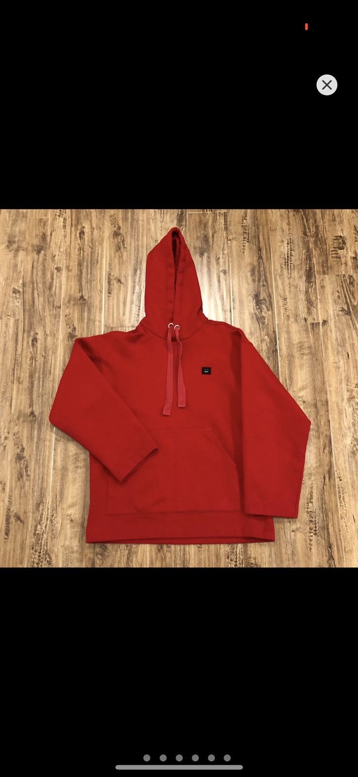 Acne Studios Face Hoodie