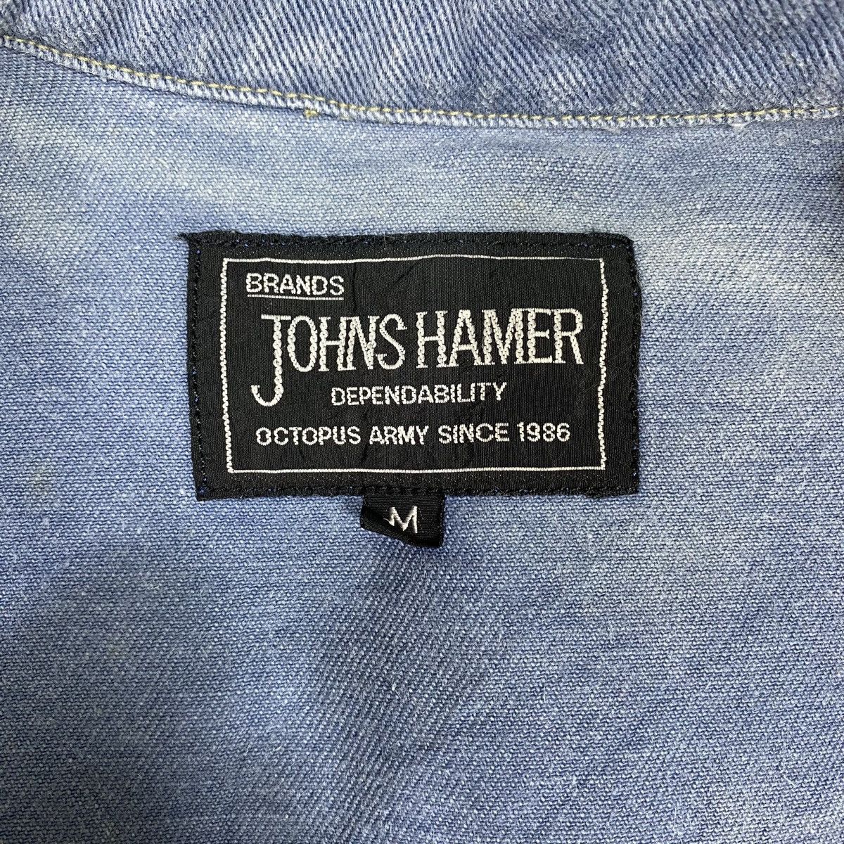 Vintage Vintage JOHNS HAMER Workwear Worker Denim Chore Jacket Size US M / EU 48-50 / 2 - 8 Thumbnail