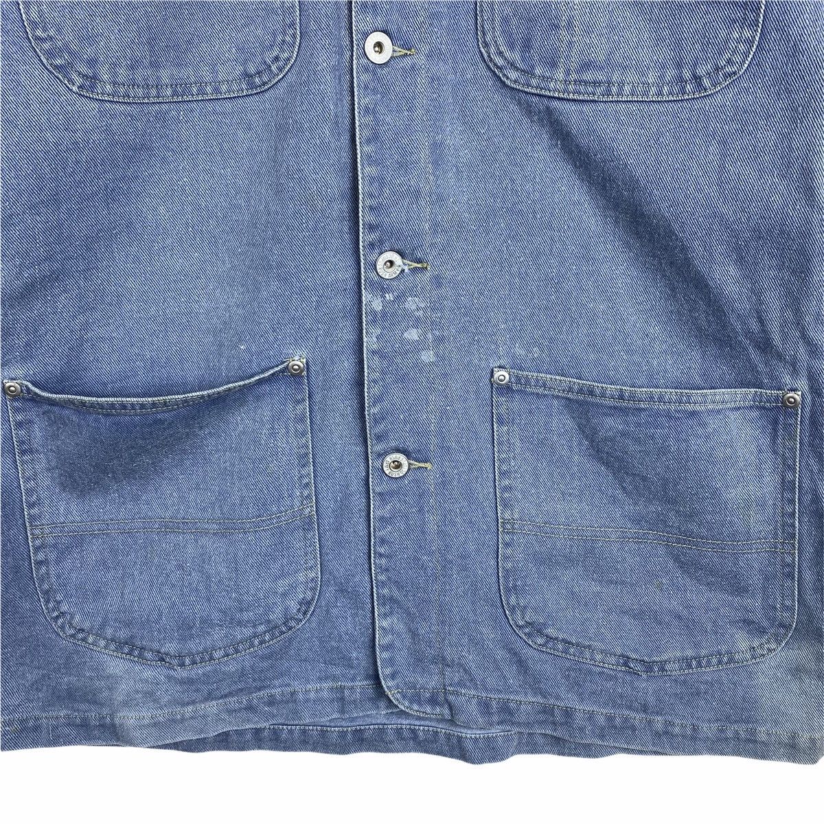 Vintage Vintage JOHNS HAMER Workwear Worker Denim Chore Jacket Size US M / EU 48-50 / 2 - 7 Thumbnail