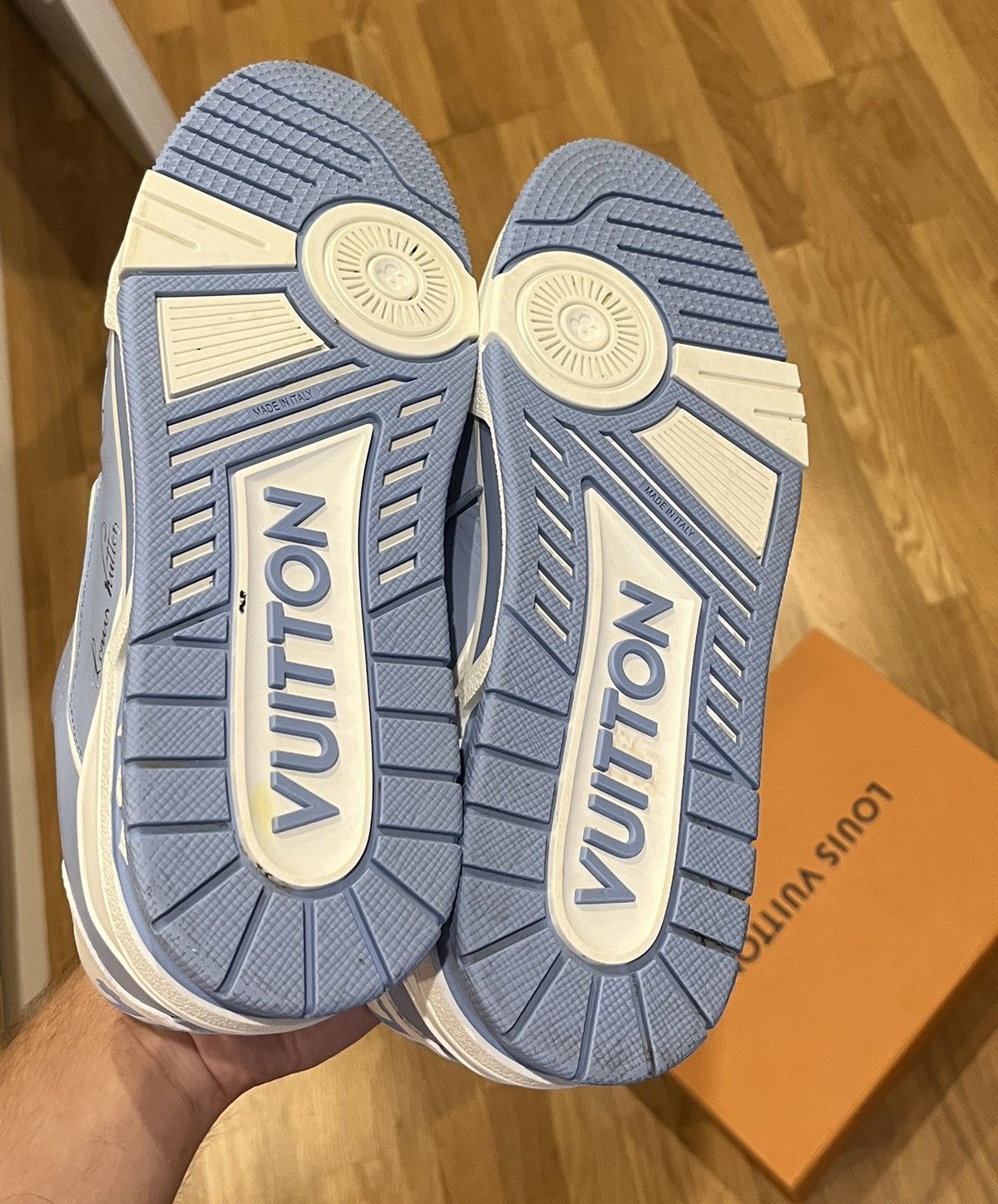 Louis Vuitton Louis Vuitton Trainer blue Size US 9 / EU 42 - 6 Thumbnail