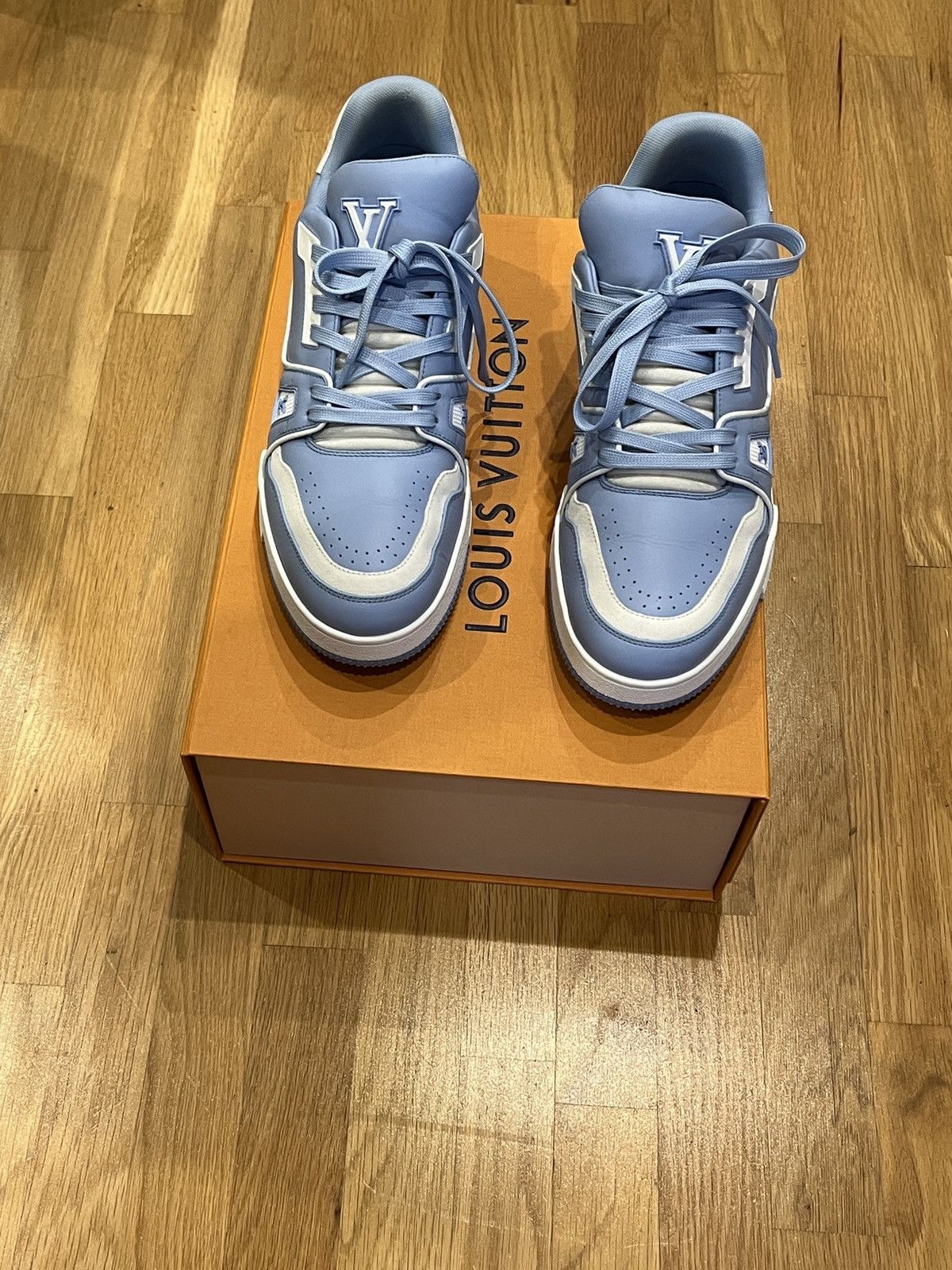 Louis Vuitton Louis Vuitton Trainer blue Size US 9 / EU 42 - 3 Thumbnail