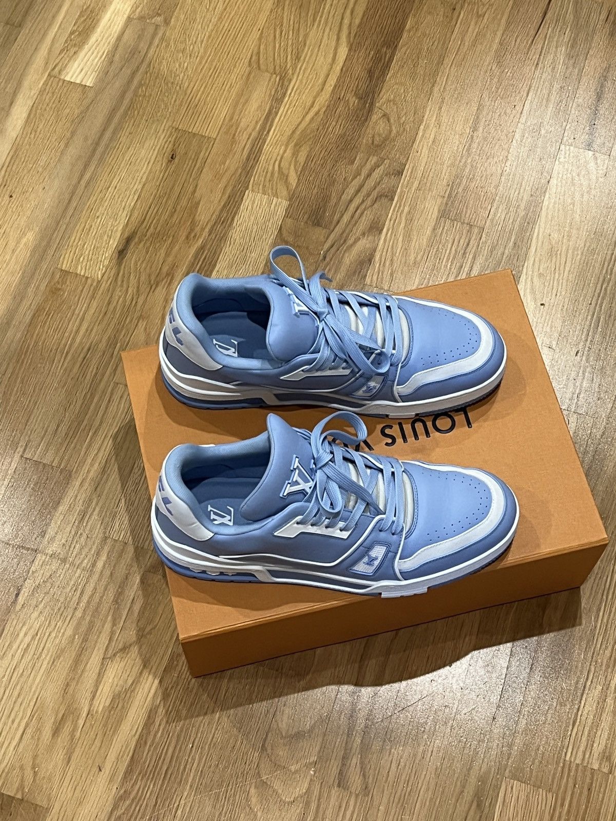 Louis Vuitton Louis Vuitton Trainer blue Size US 9 / EU 42 - 4 Thumbnail