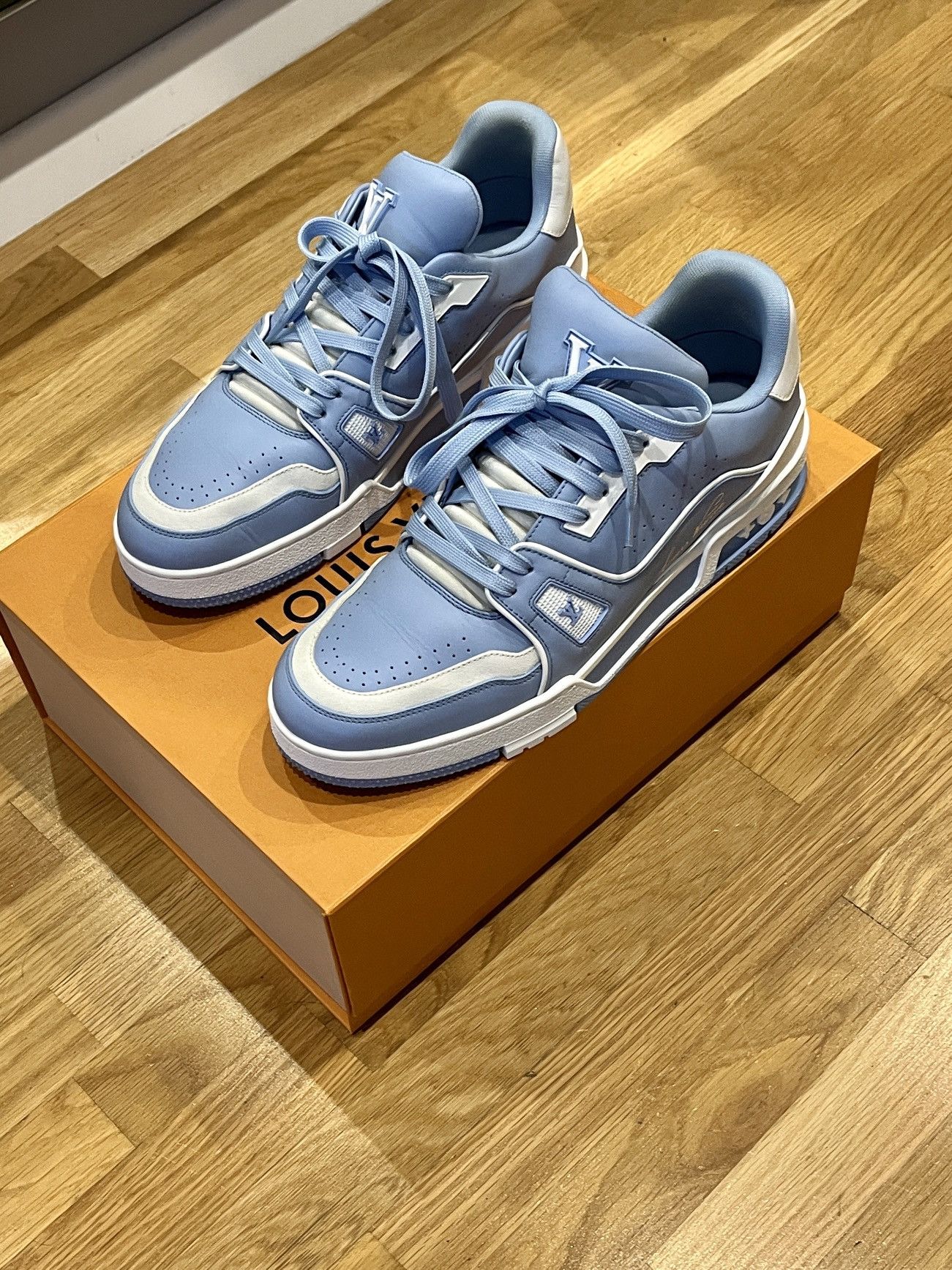 Louis Vuitton Louis Vuitton Trainer blue Size US 9 / EU 42 - 1 Thumbnail