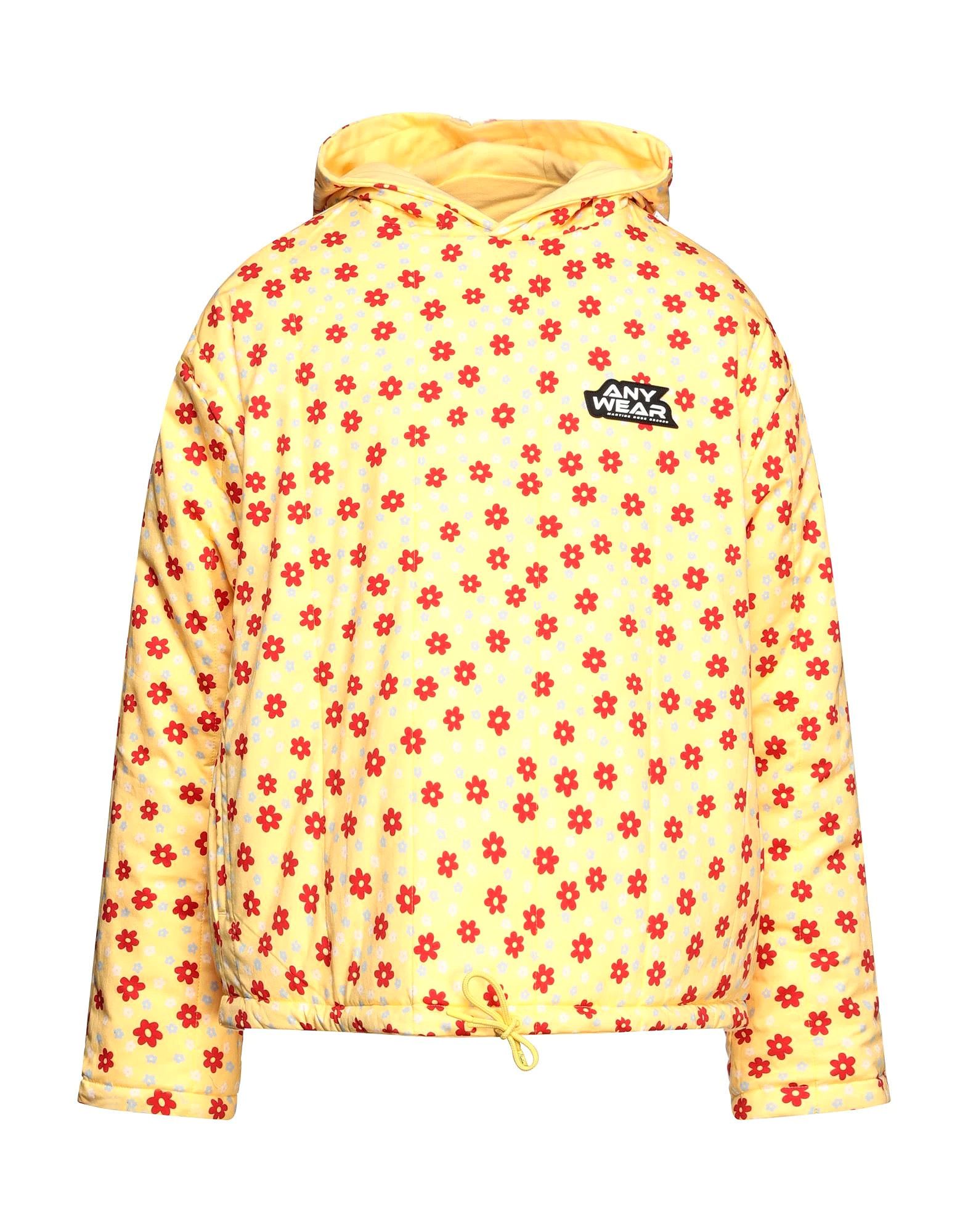 Martine Rose Hooded Sweatshirts in Light Yellow Size US L / EU 52-54 / 3 - 3 Thumbnail