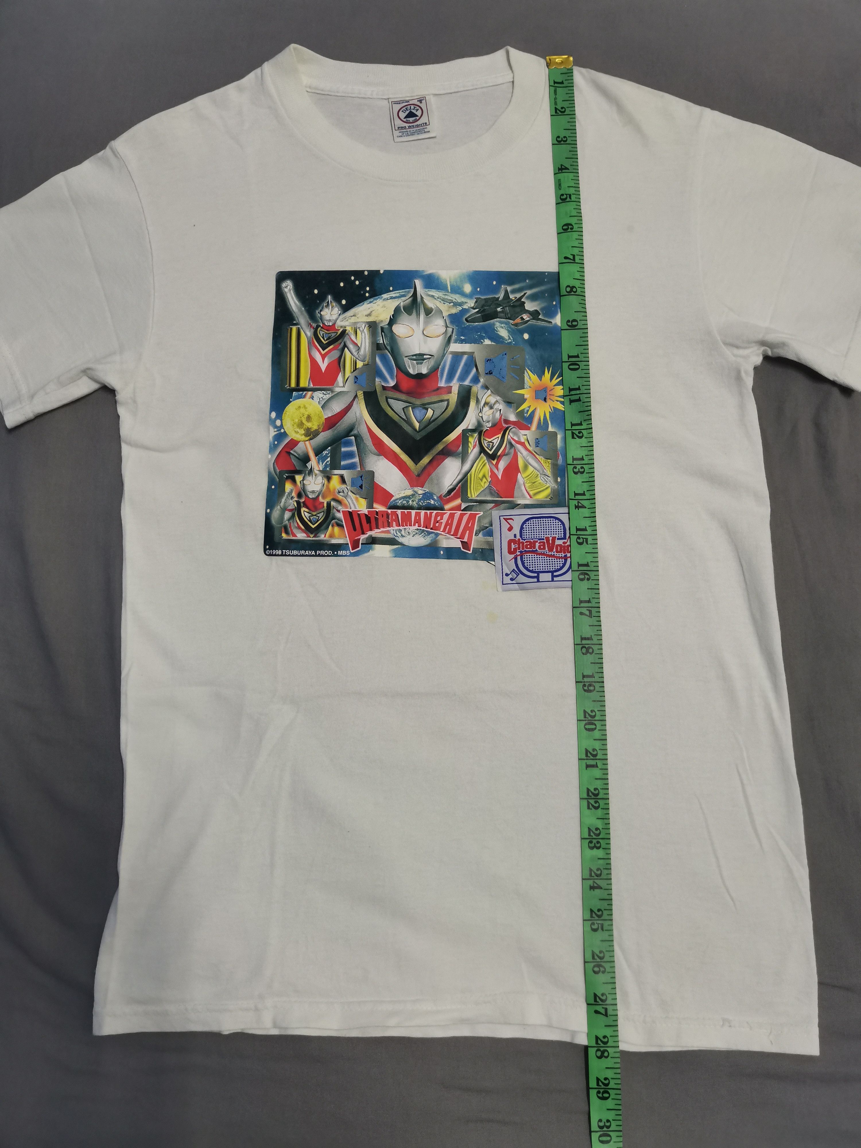 Anime Vintage ULTRAMAN GAIA 1998 Japan Anime Tee Akira Bleach Eva Size US S / EU 44-46 / 1 - 5 Thumbnail