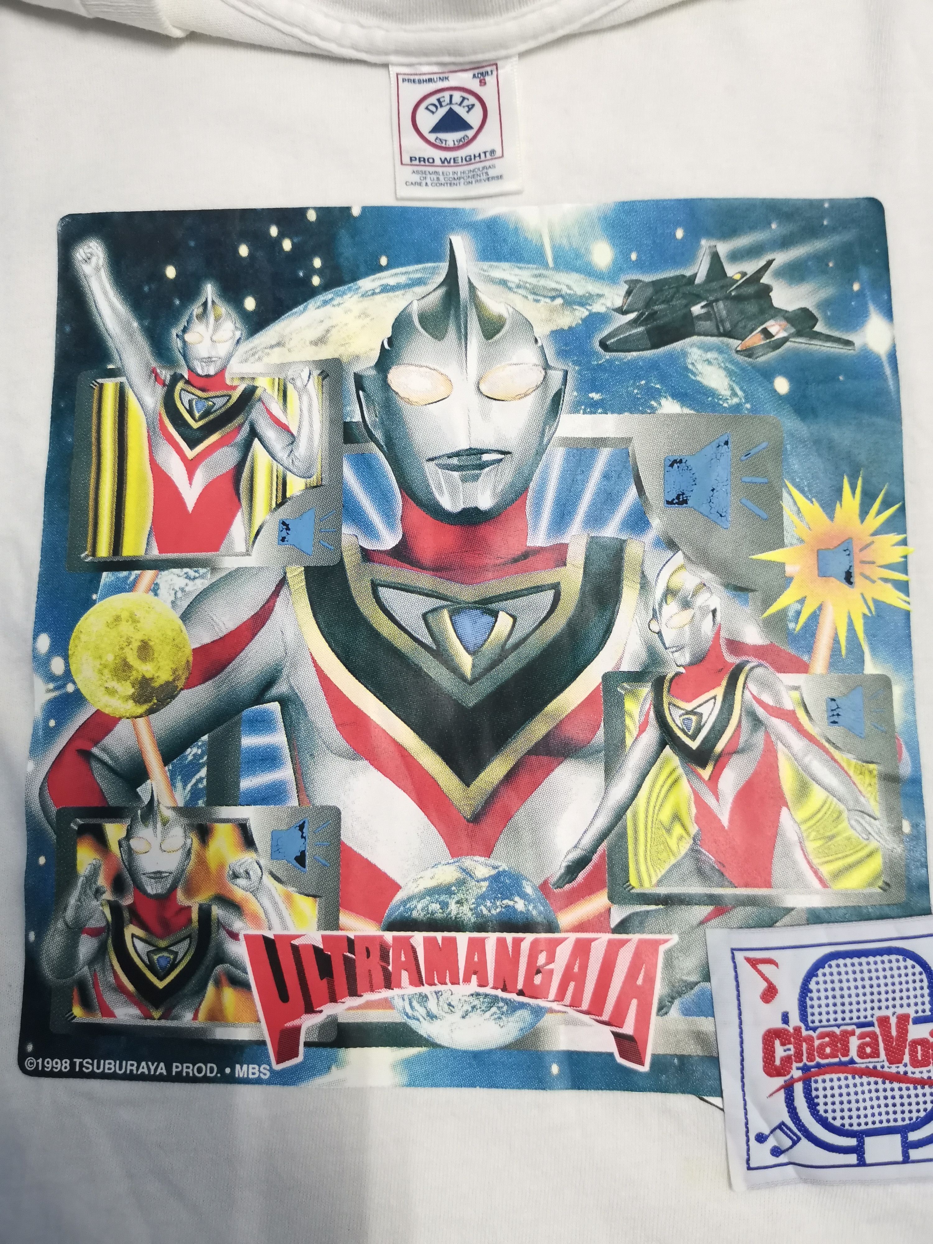 Anime Vintage ULTRAMAN GAIA 1998 Japan Anime Tee Akira Bleach Eva Size US S / EU 44-46 / 1 - 1 Thumbnail