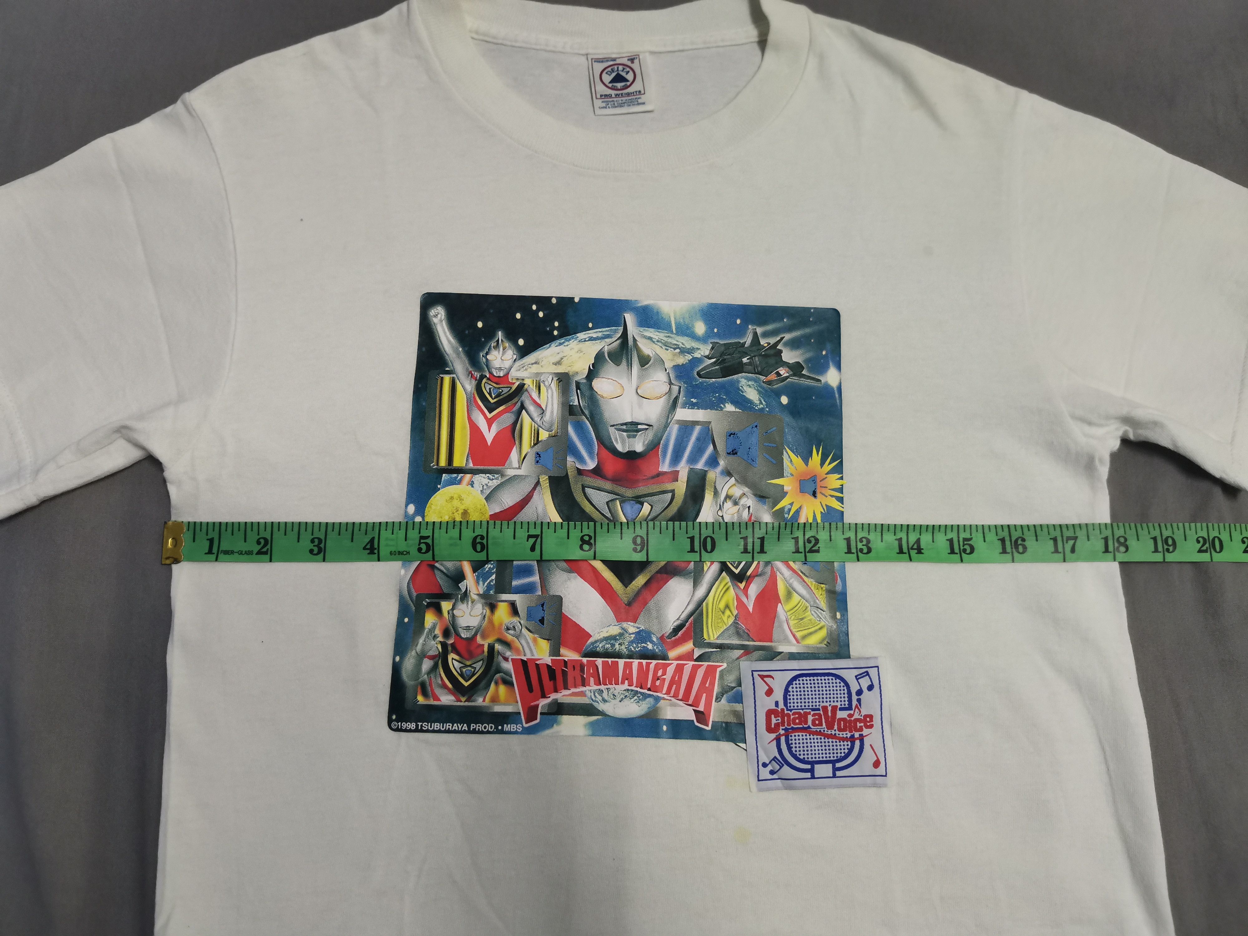 Anime Vintage ULTRAMAN GAIA 1998 Japan Anime Tee Akira Bleach Eva Size US S / EU 44-46 / 1 - 6 Thumbnail