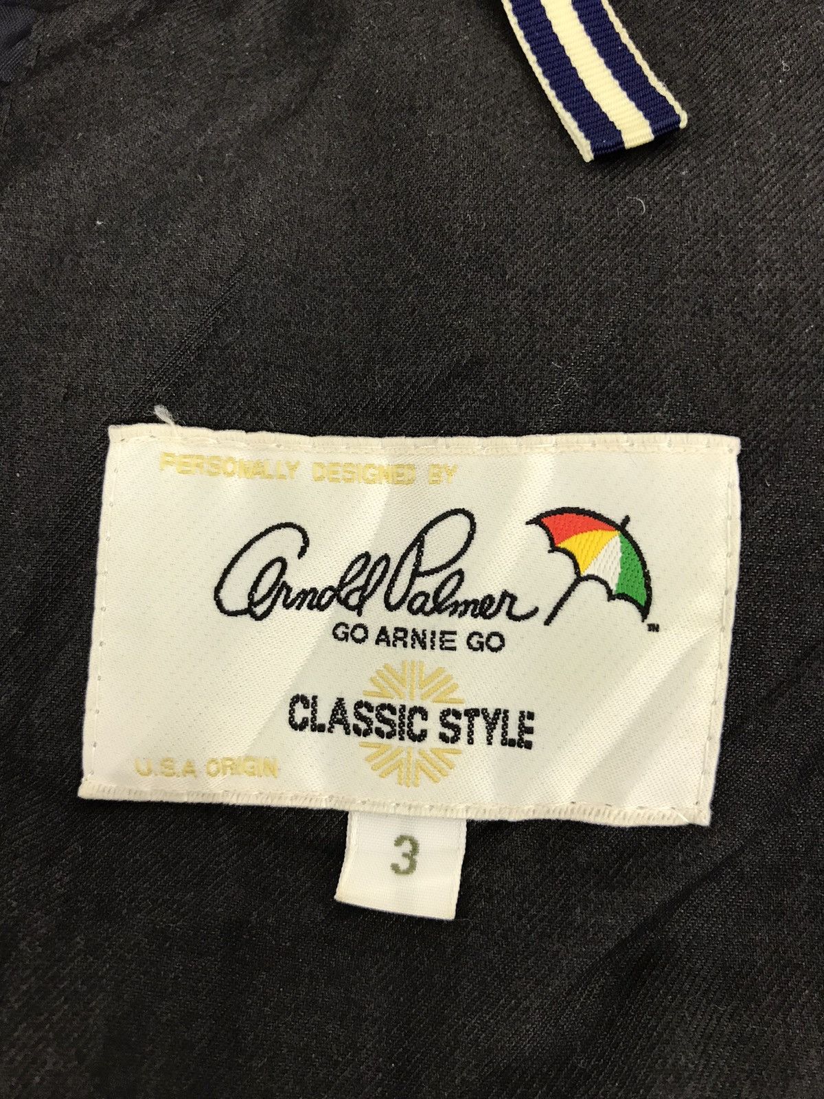 Japanese Brand × Vintage Rare Arnold Palmer Puffer Quilted Jacket Winter sweat Size US M / EU 48-50 / 2 - 6 Thumbnail