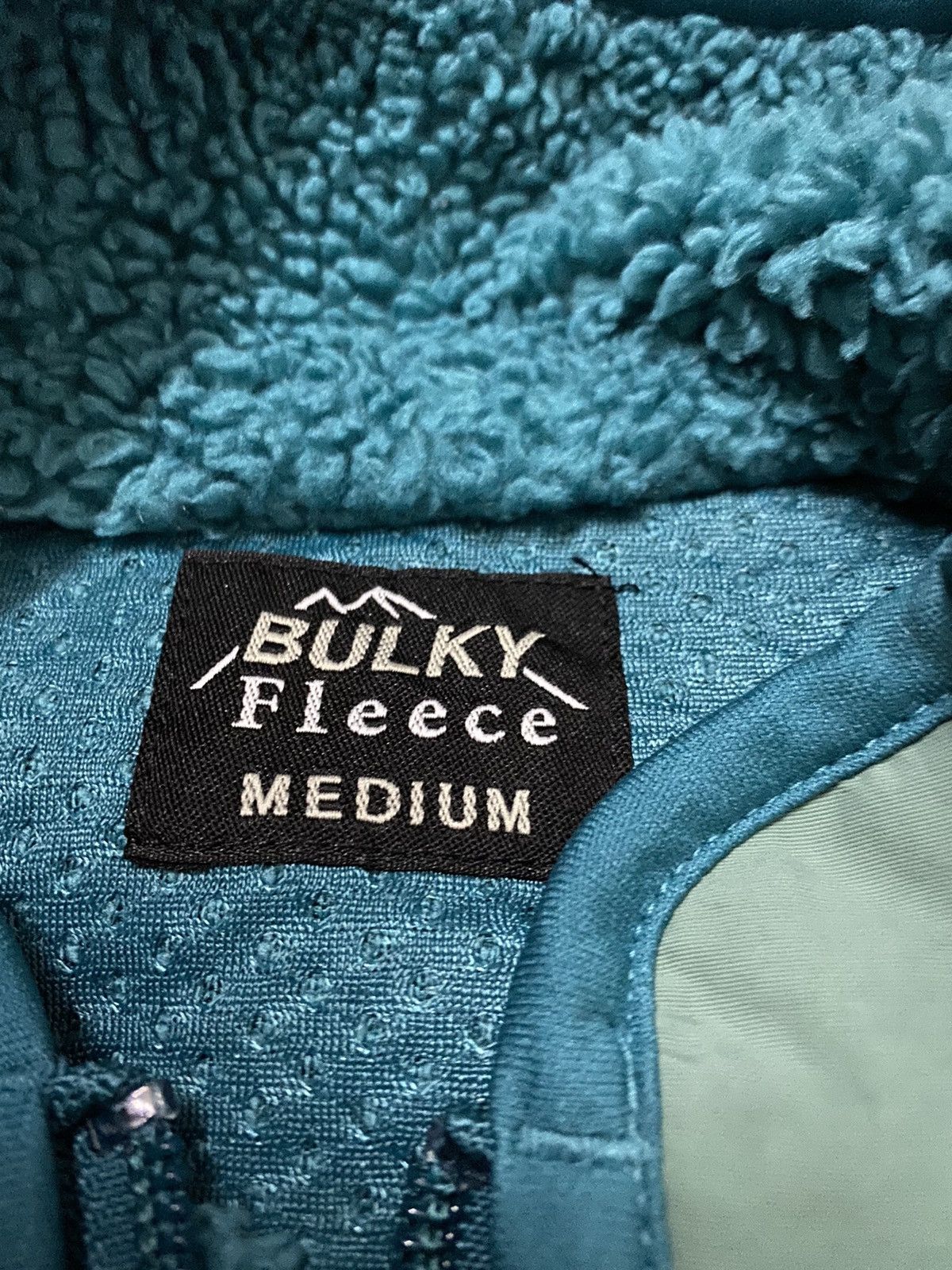 Japanese Brand Bulky Fleece Jacket Deep Pile Retro Sweater Size US M / EU 48-50 / 2 - 2 Thumbnail