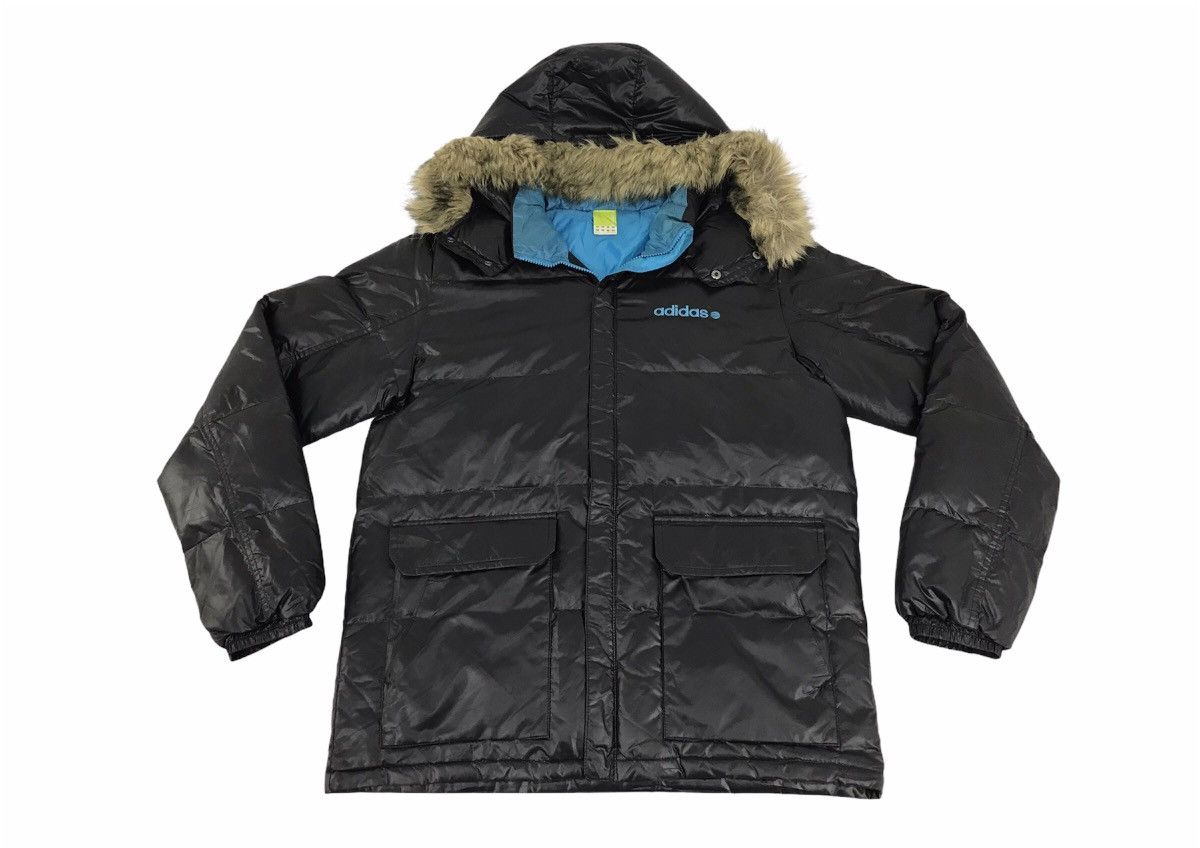 Adidas Adidas Athletic Puffer Quilted Coach Jacket Zipper Style Size US L / EU 52-54 / 3 - 1 Thumbnail