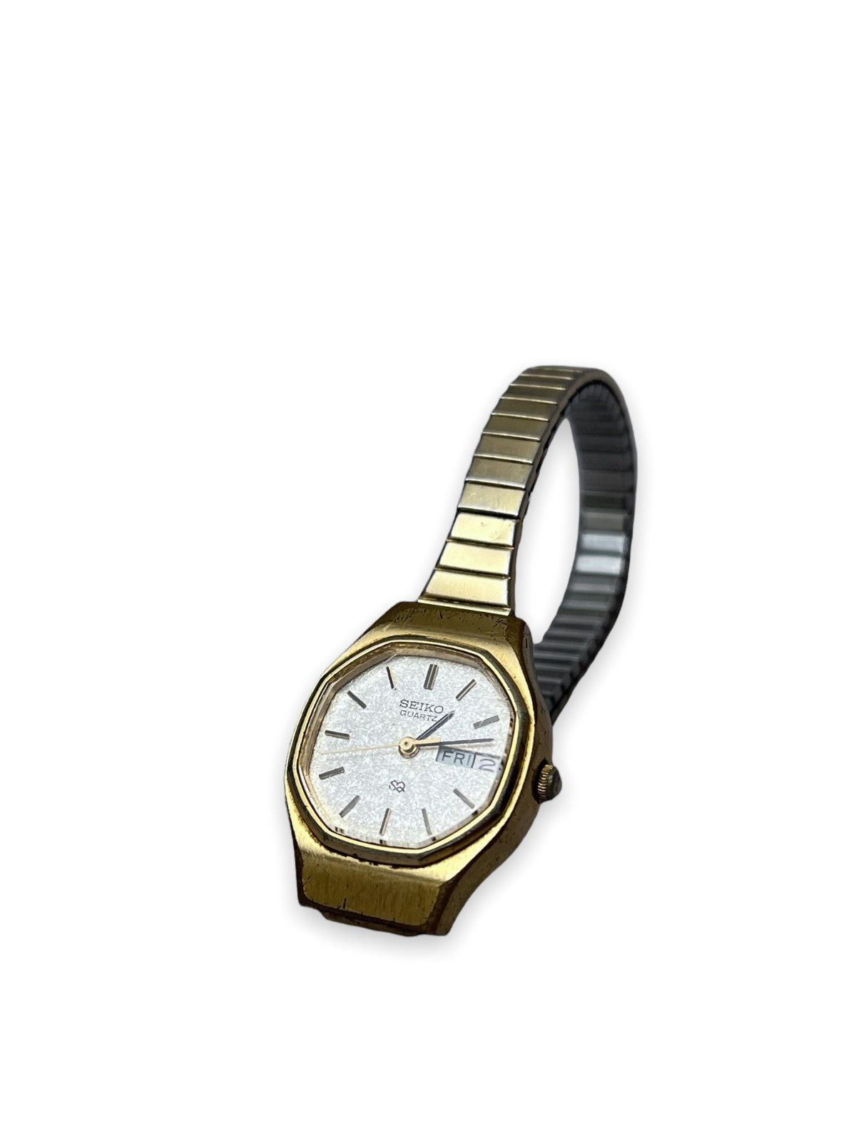 Seiko Quartz Gold Watch, Men's
