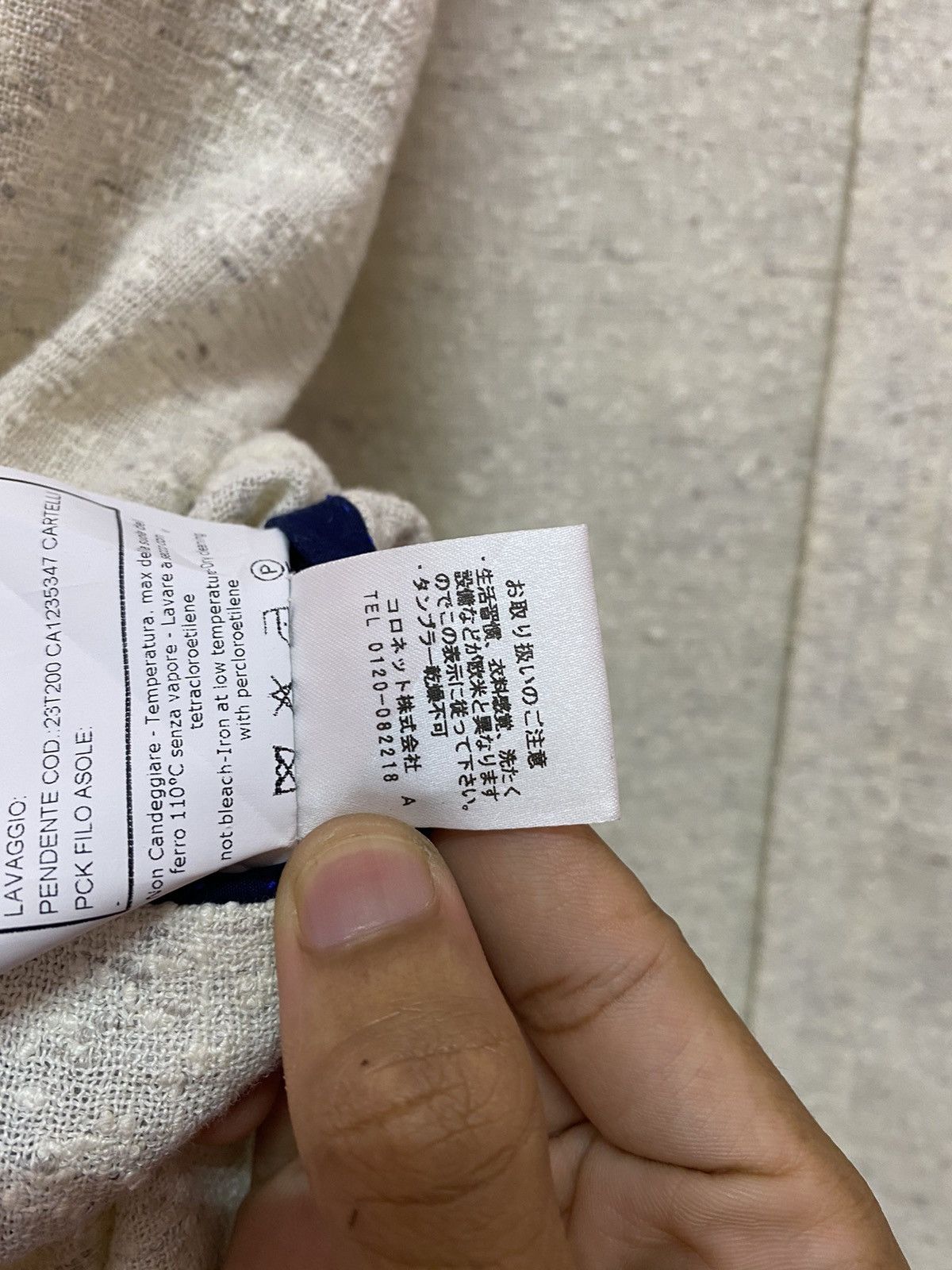Boglioli 🇮🇹BOGLIOLI MILANO ITALY DOUBLE BREASTED LINEN NYLON COAT Size US M / EU 48-50 / 2 - 12 Thumbnail